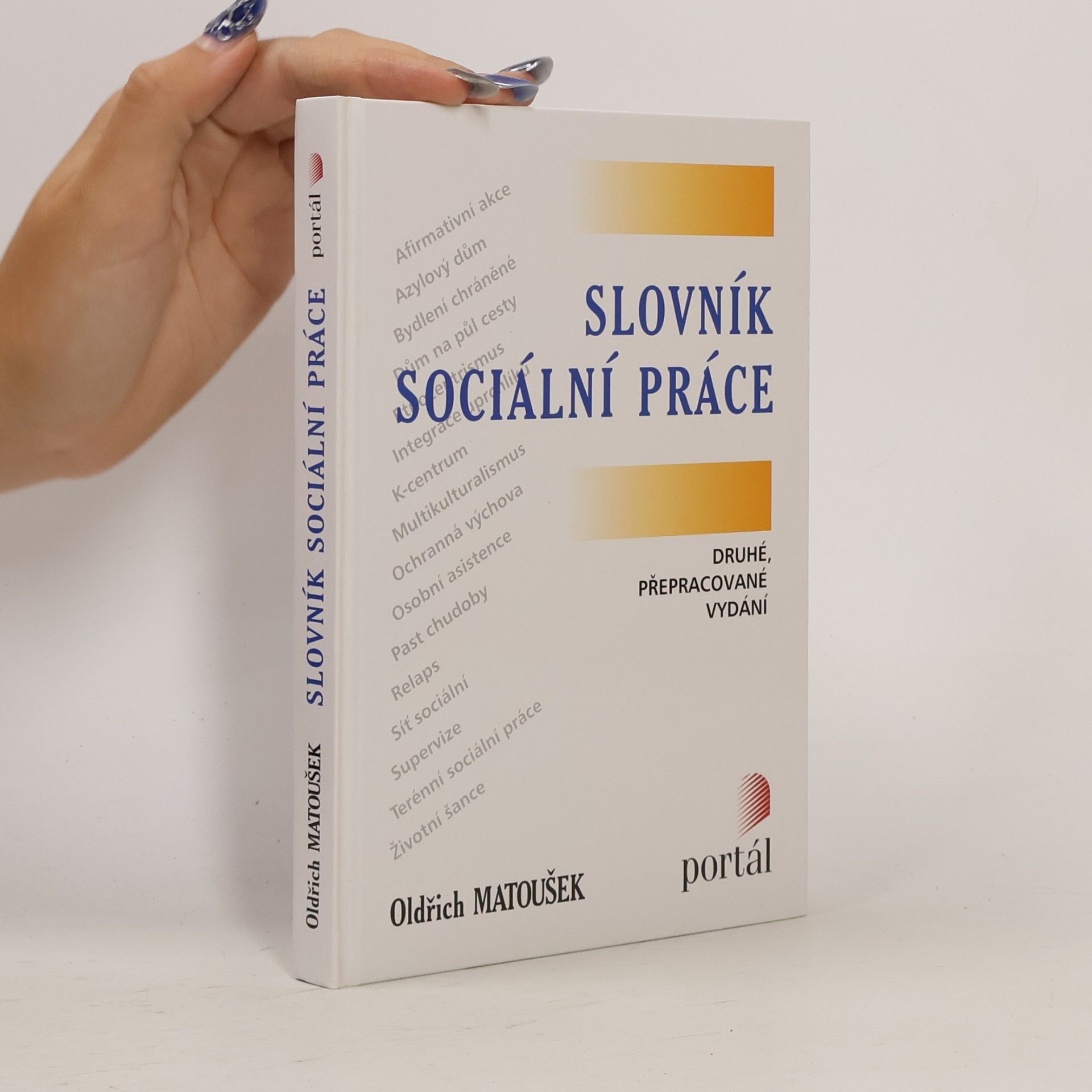 Oldřich Matoušek Slovník sociální práce