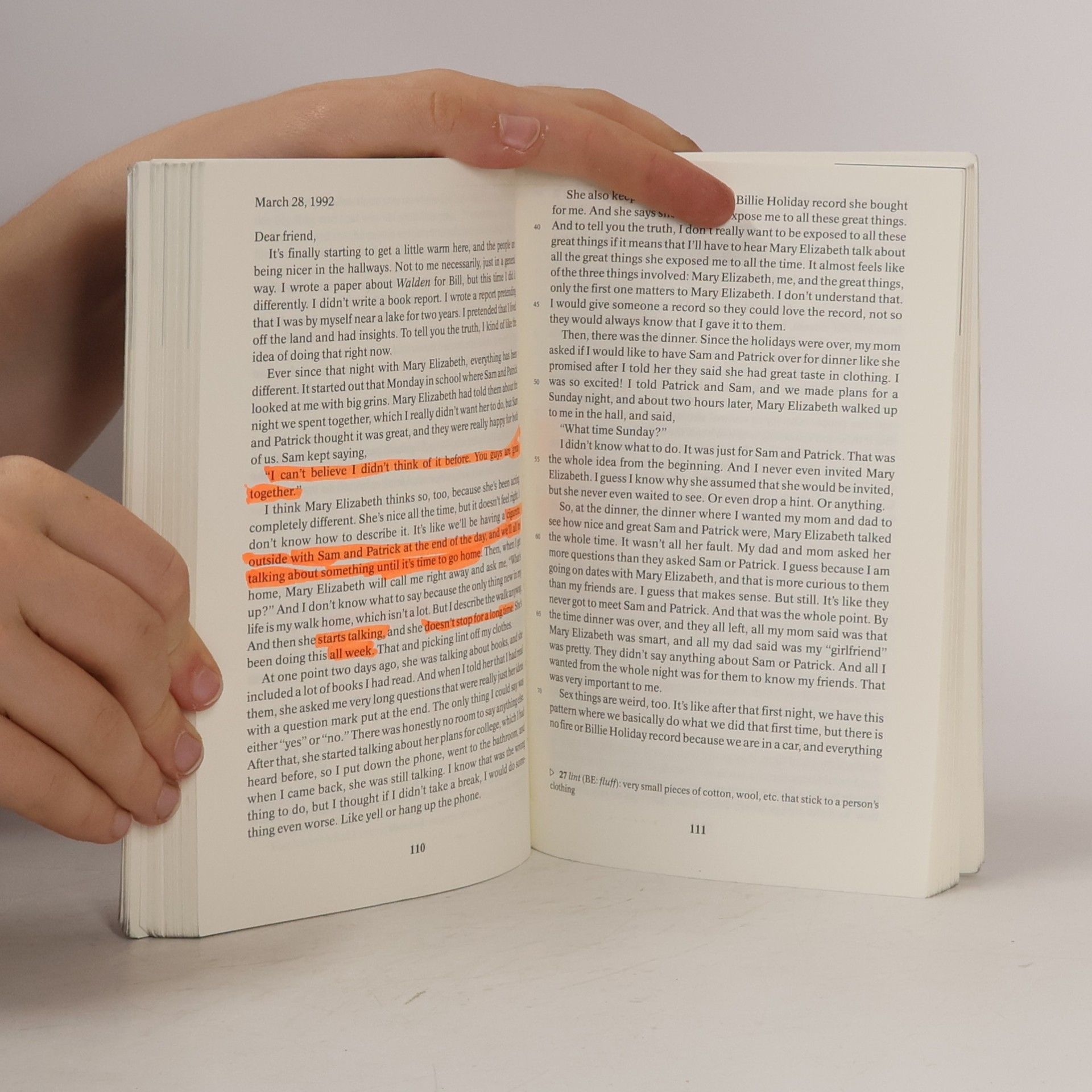 Stephen Chbosky The Perks of Being a Wallflower