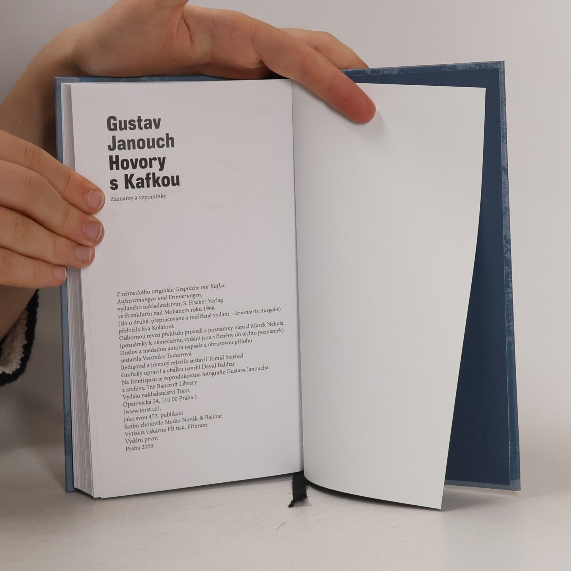 Gustav Janouch Hovory s Kafkou