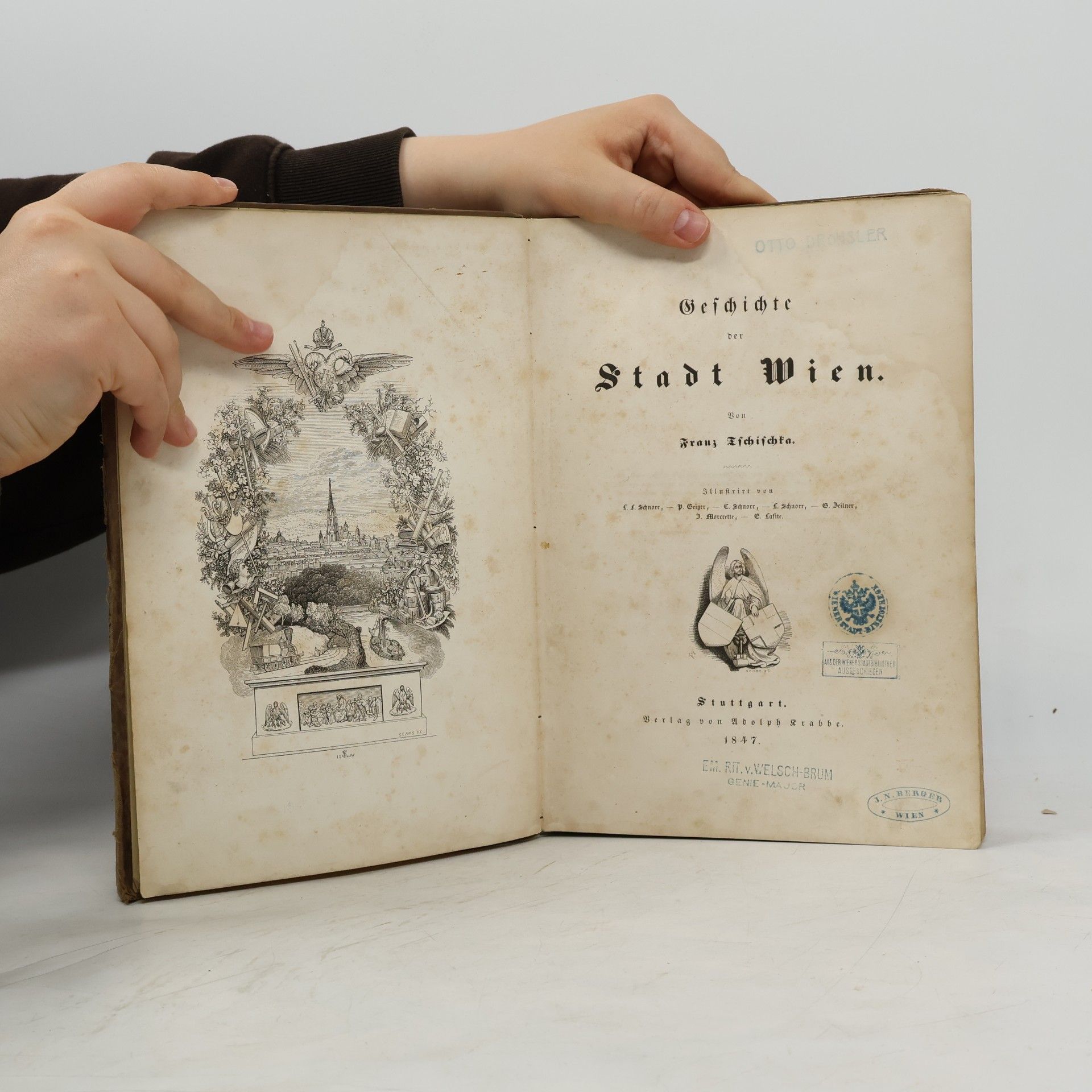 Franz Tschischka Geschichte Der Stadt Wien