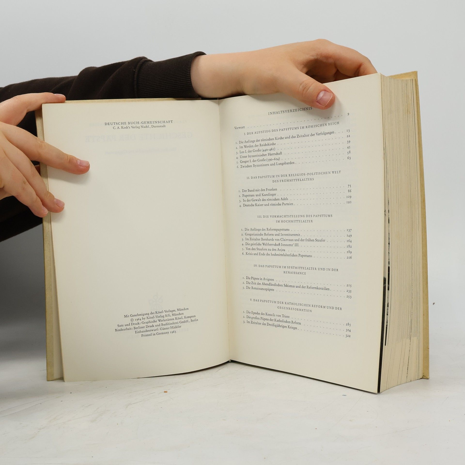 Various authors Geschichte der Päpste