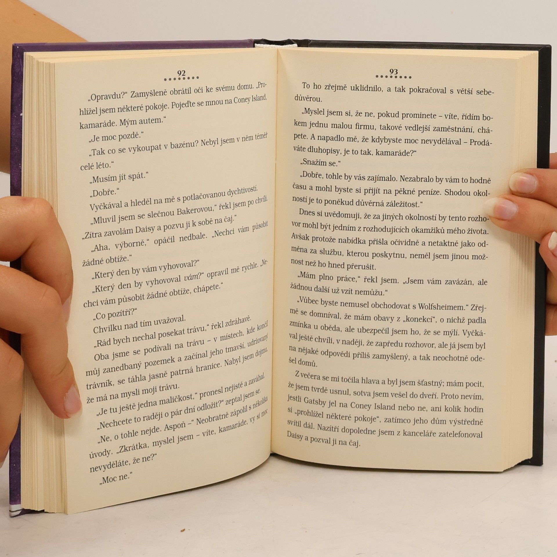 F. Scott Fitzgerald Velký Gatsby