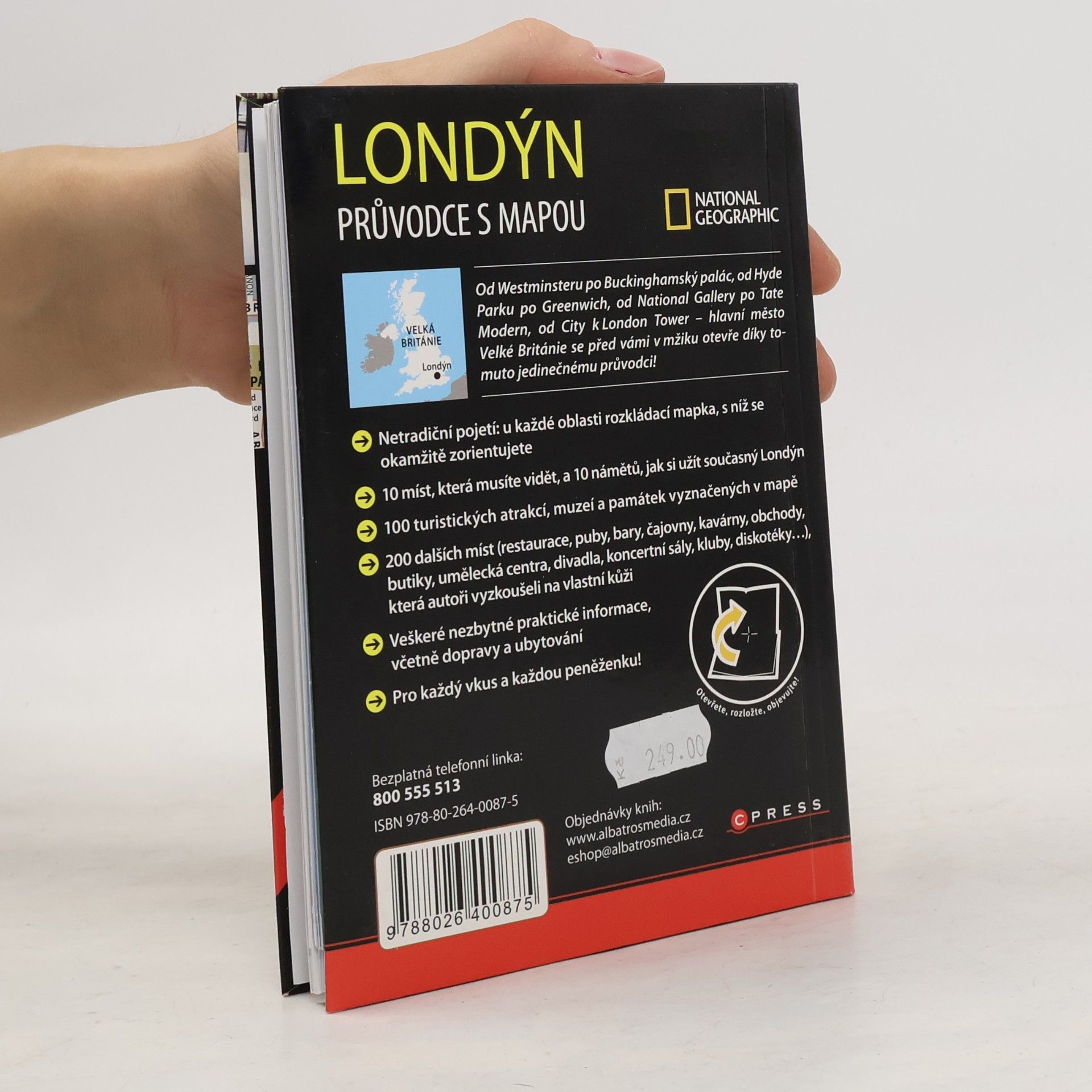 Kolektiv autorů Londýn: Průvodce s mapou