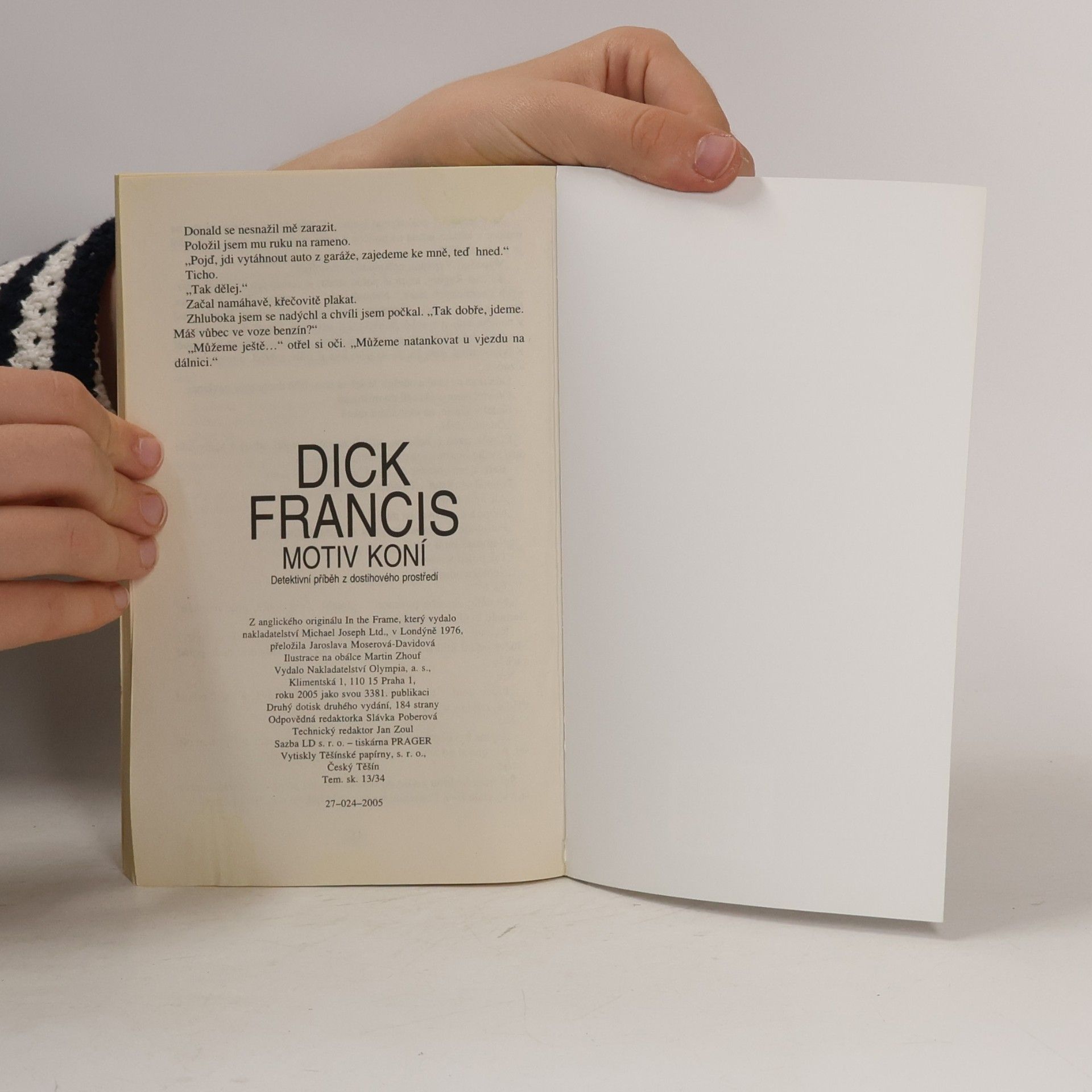 Dick Francis Motiv koní