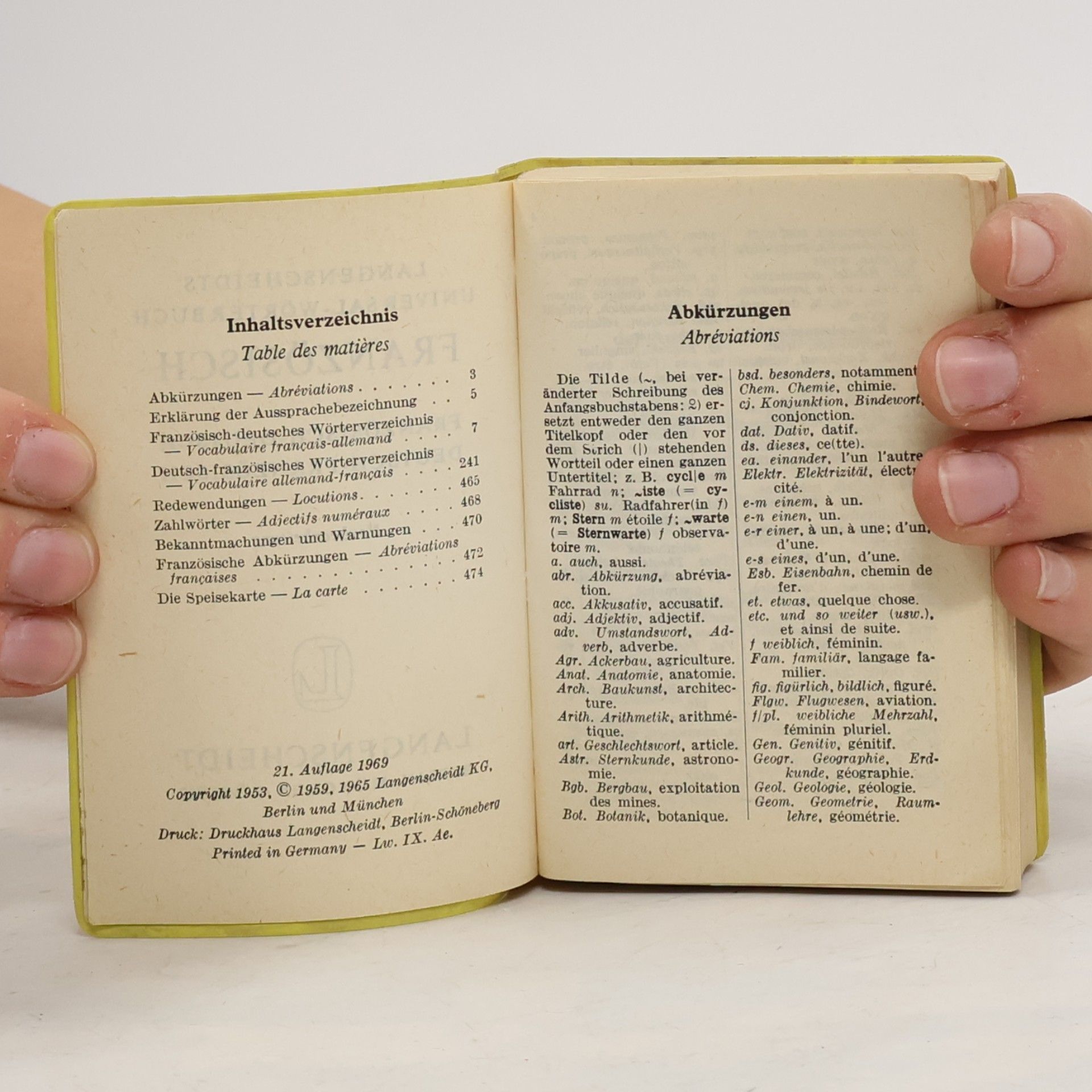 Autorenkollektiv Langenscheidts Universal Wörterbuch Französisch-Deutsch, Deutsch-Französisch