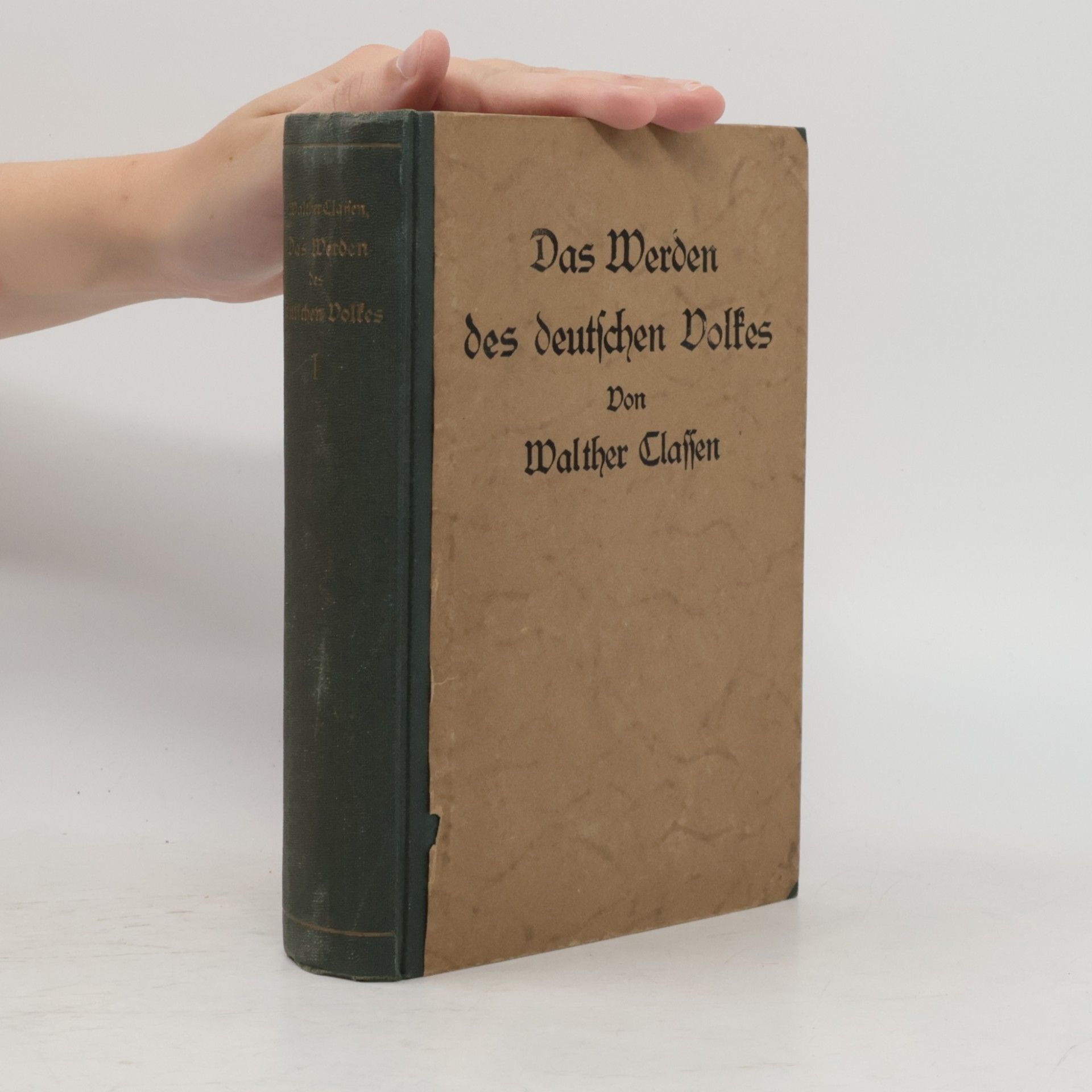 Das Werden des deutschen Volkes I.
