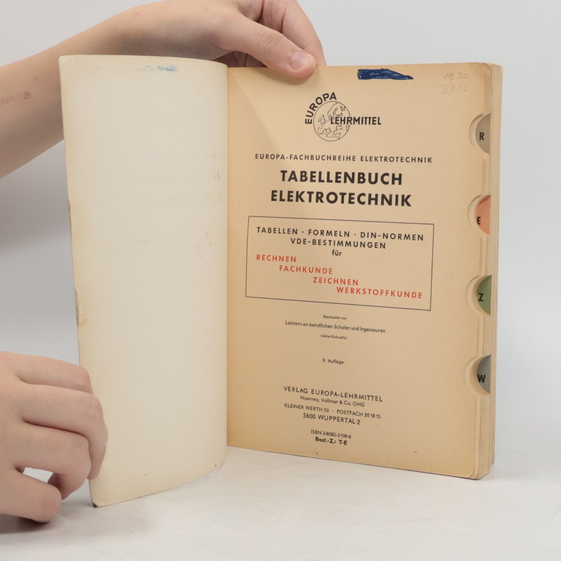 Autorenkollektiv Tabellenbuch Elektrotechnik