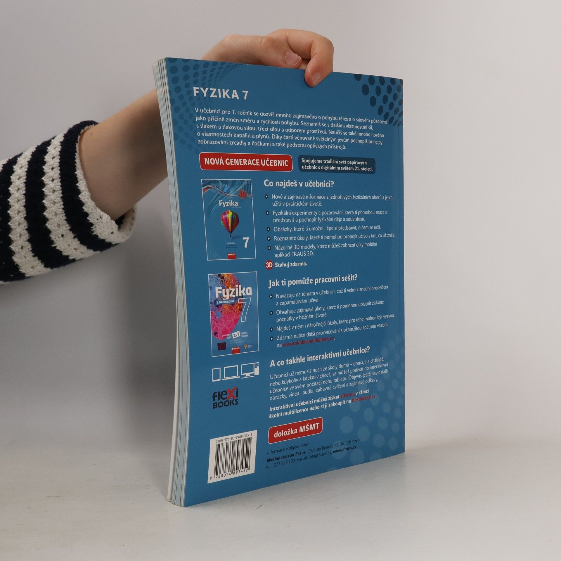 Autorenkollektiv 3D Fyzika 7. nově s 3D modely učebnice pro základní školy a víceletá gymnázia