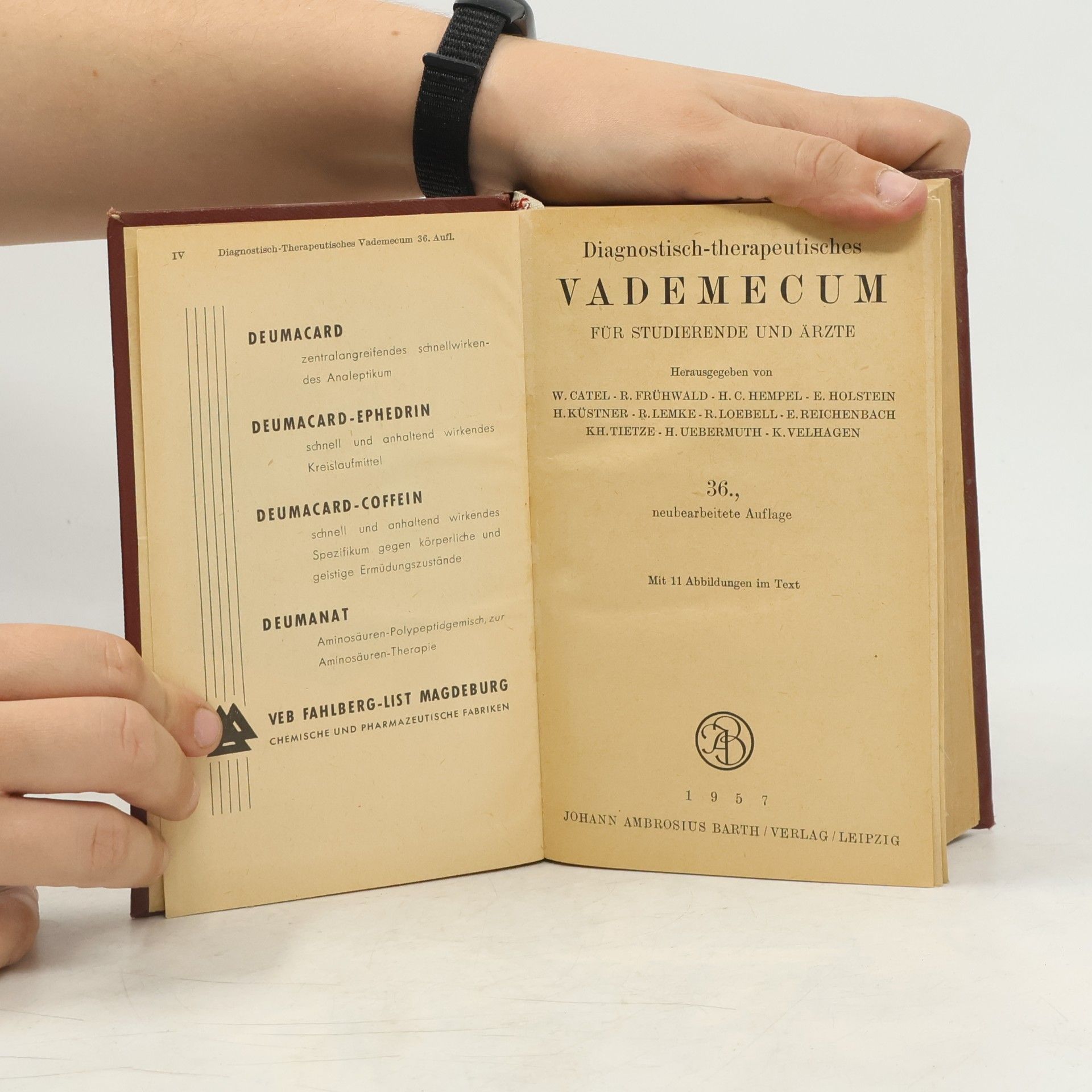 Autorenkollektiv Diagnostisch-therapeutisches Vademecum für Studierende und Ärzte