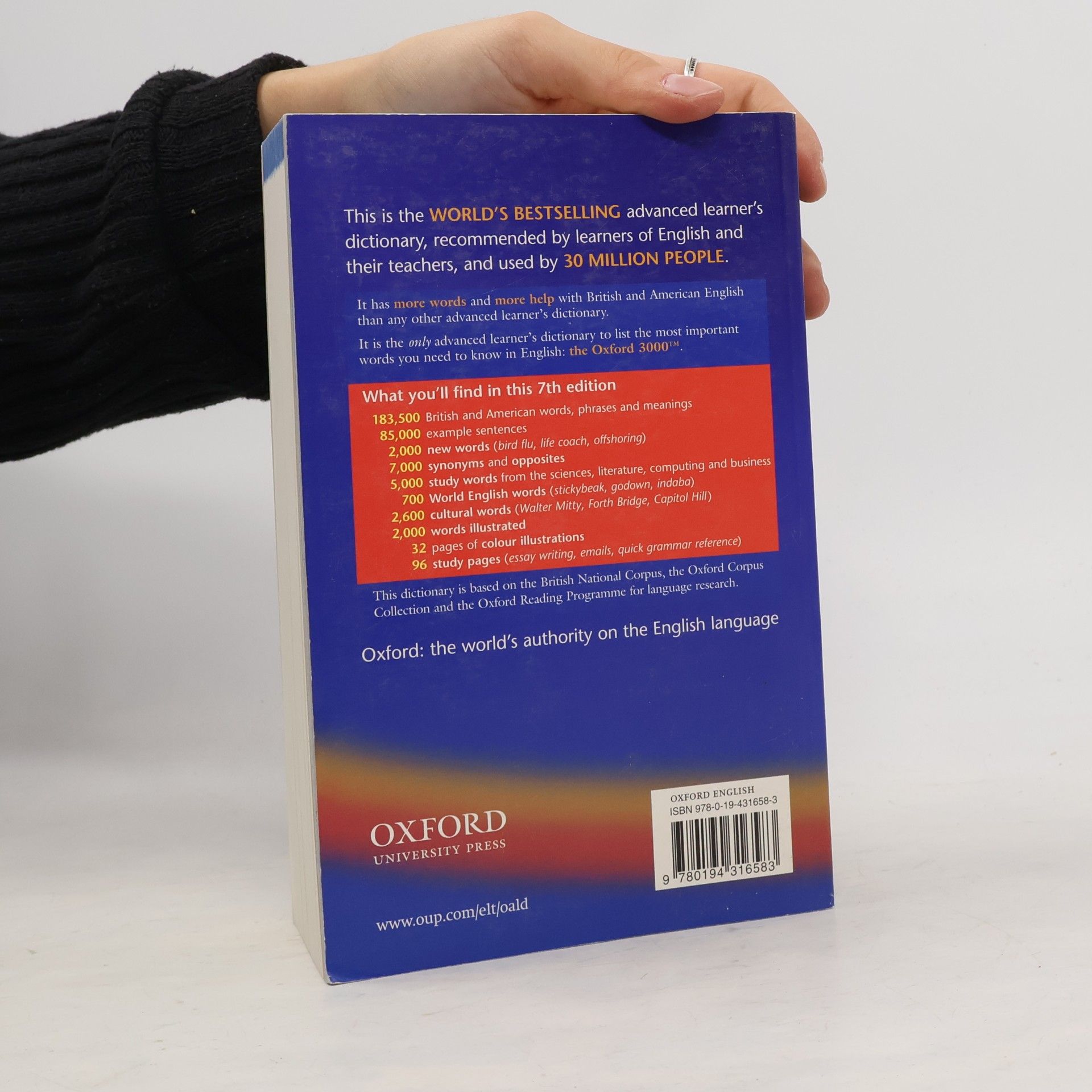 Autorenkollektiv Oxford advanced learner's dictionary