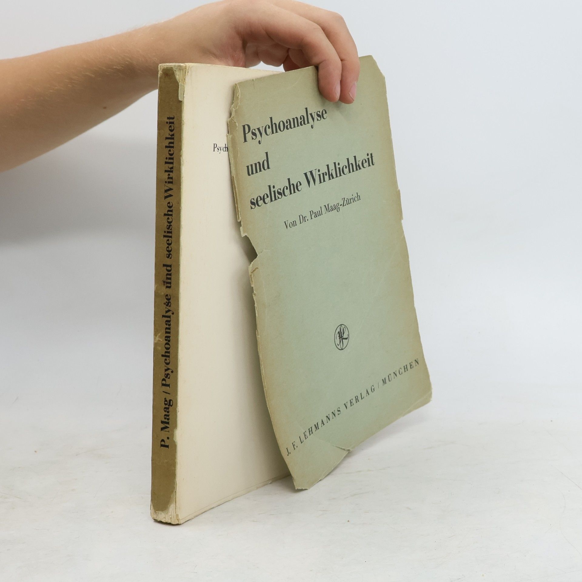 Paul Maag Psychoanalyse und seelische Wirklichkeit.
