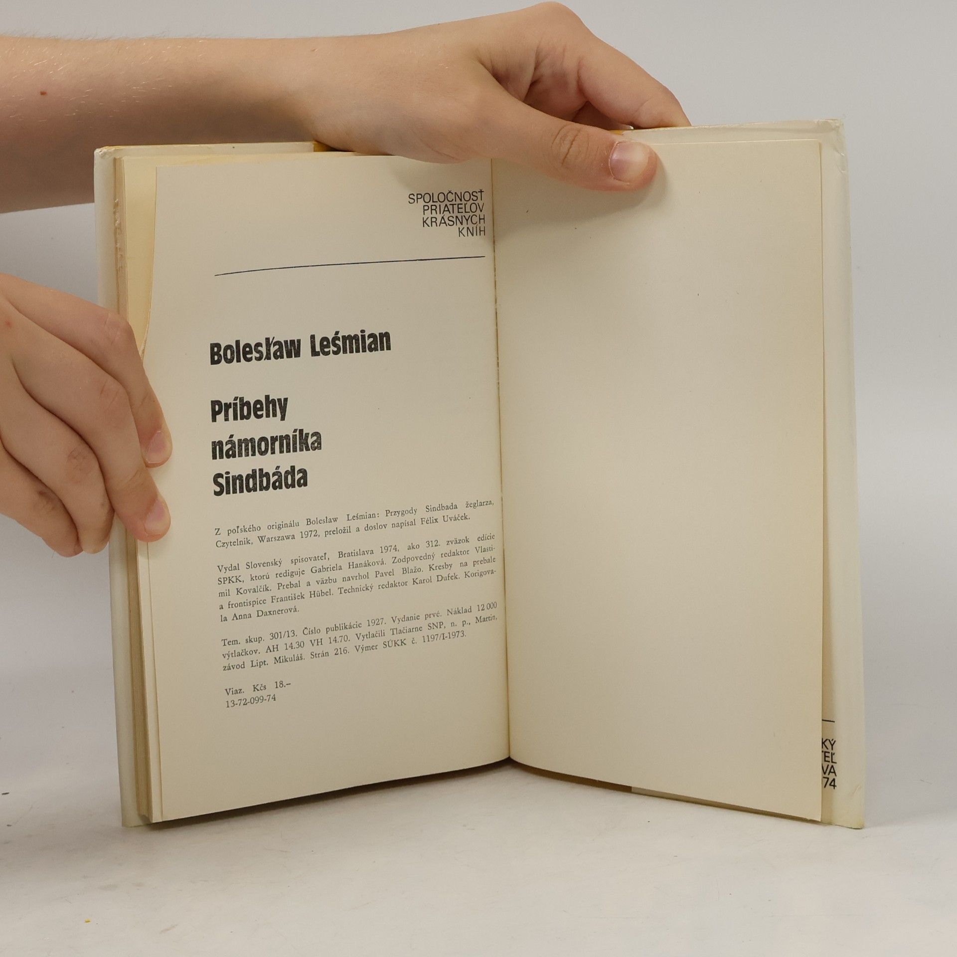 Boleslaw Lesmían Príbehy námorníka Sindbáda