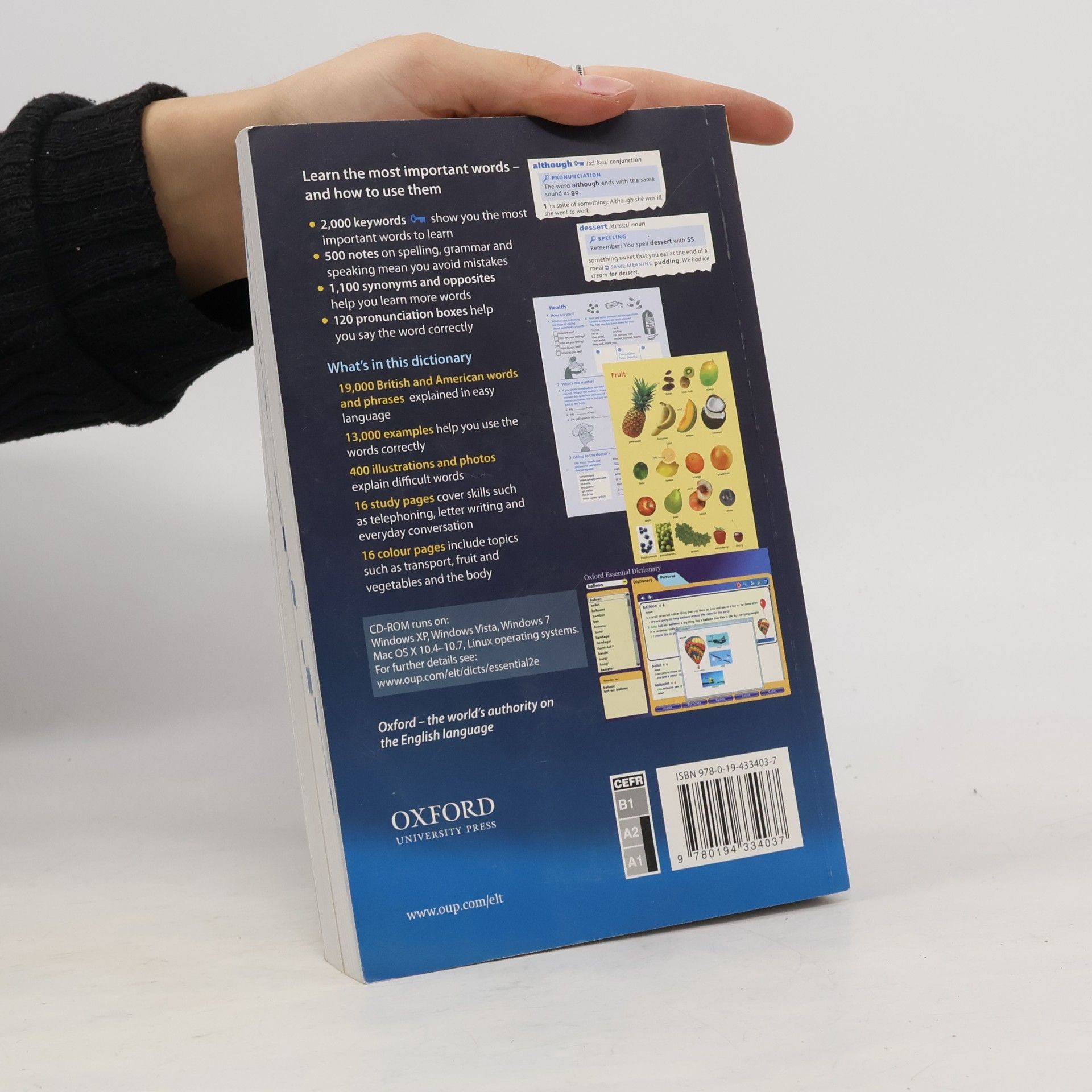 Kolektiv autorů Oxford essential dictionary