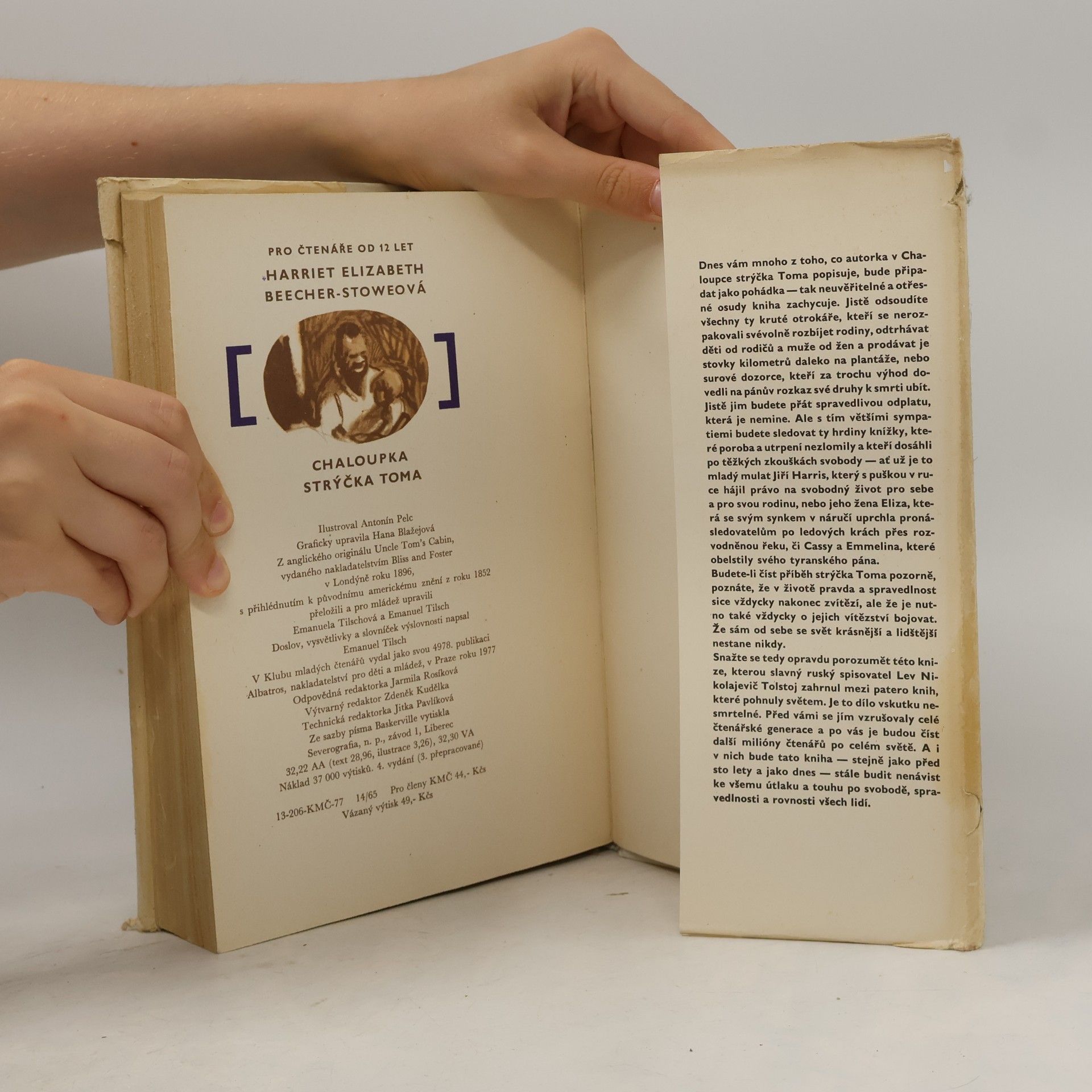 Harriet Beecher Stowe Chaloupka strýčka Toma