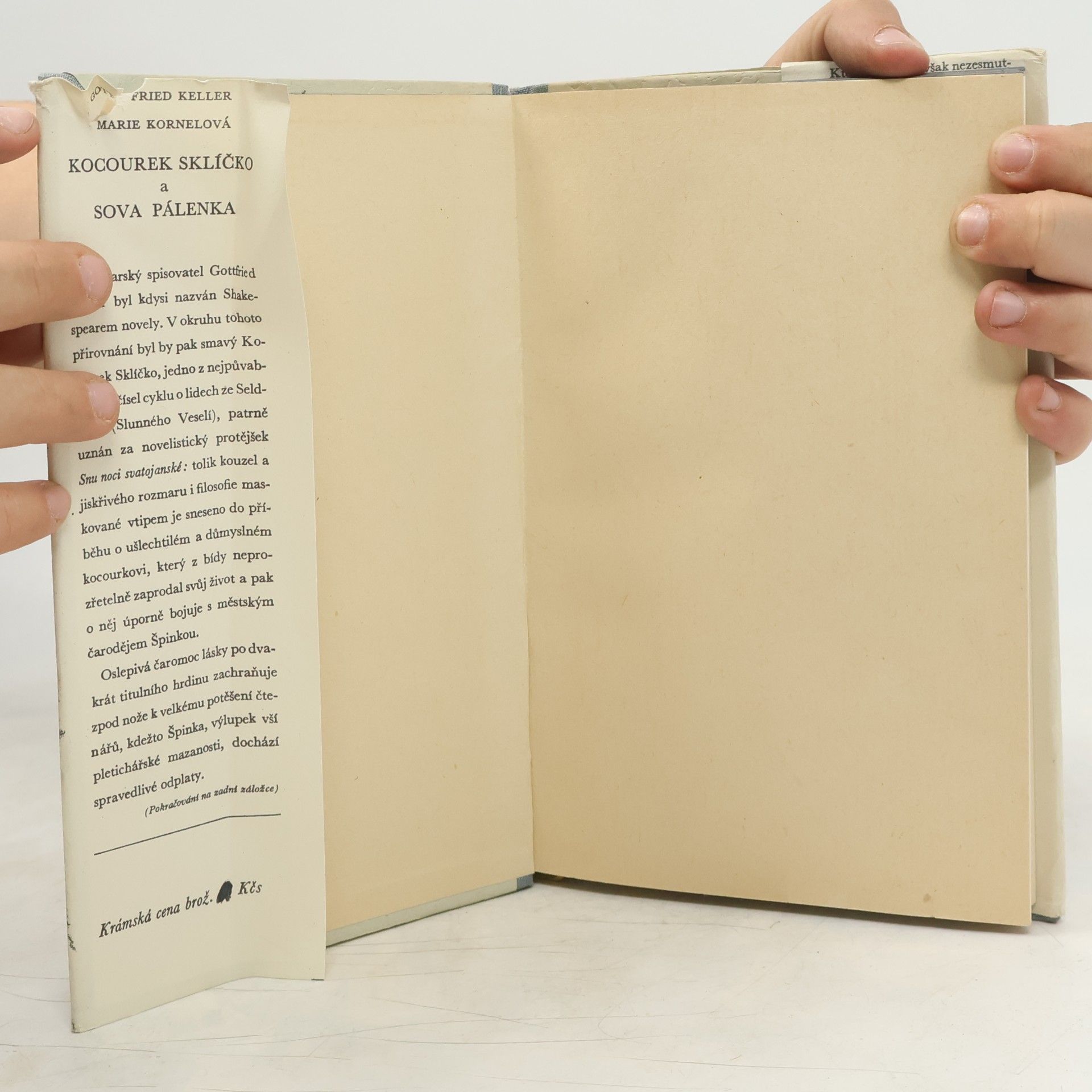 Gottfried Keller Kocourek Sklíčko a sova Pálenka