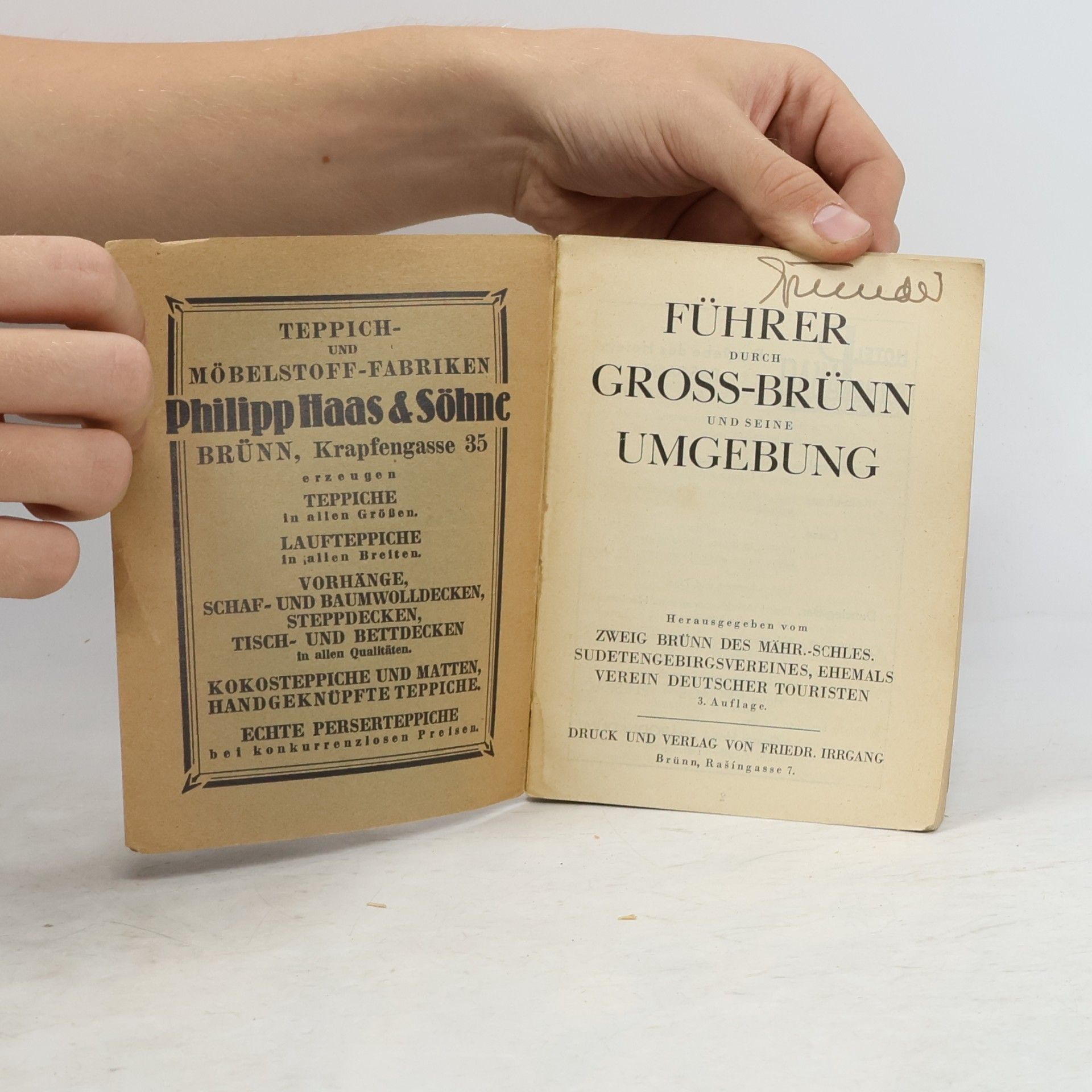 Autorenkollektiv Führer durch Groß-Brünn und seine Umgebung