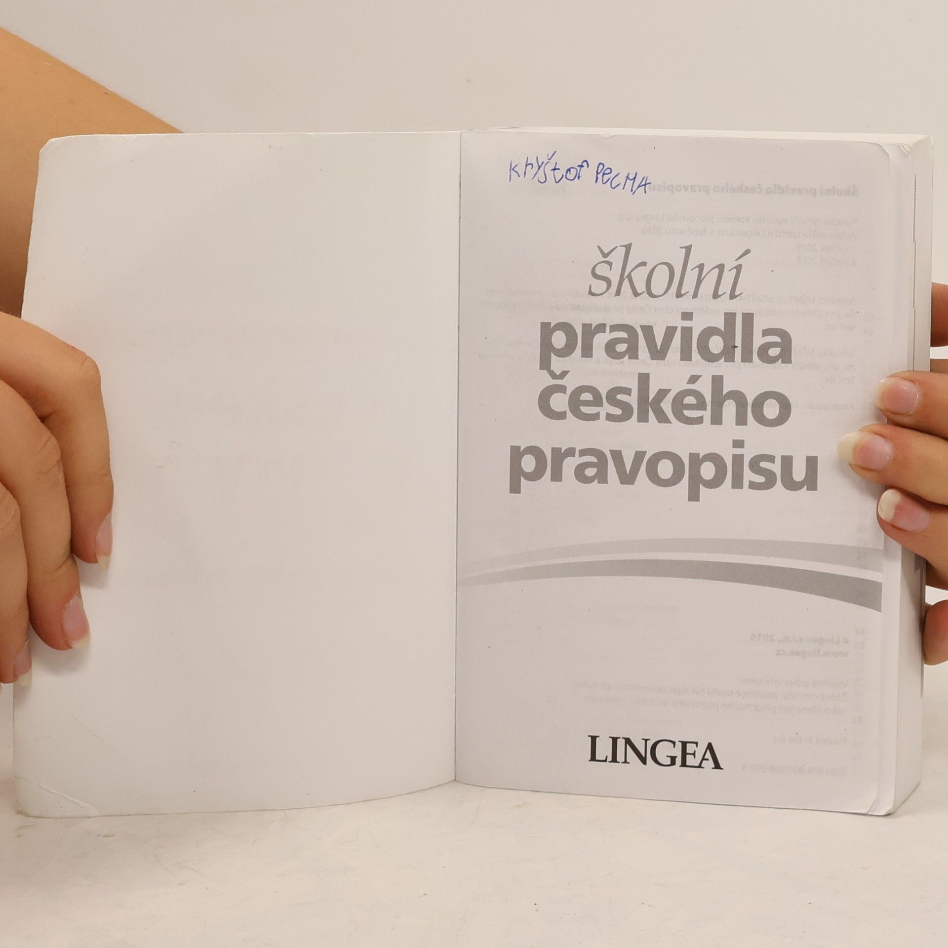 Kolektív autorov Školní pravidla českého pravopisu