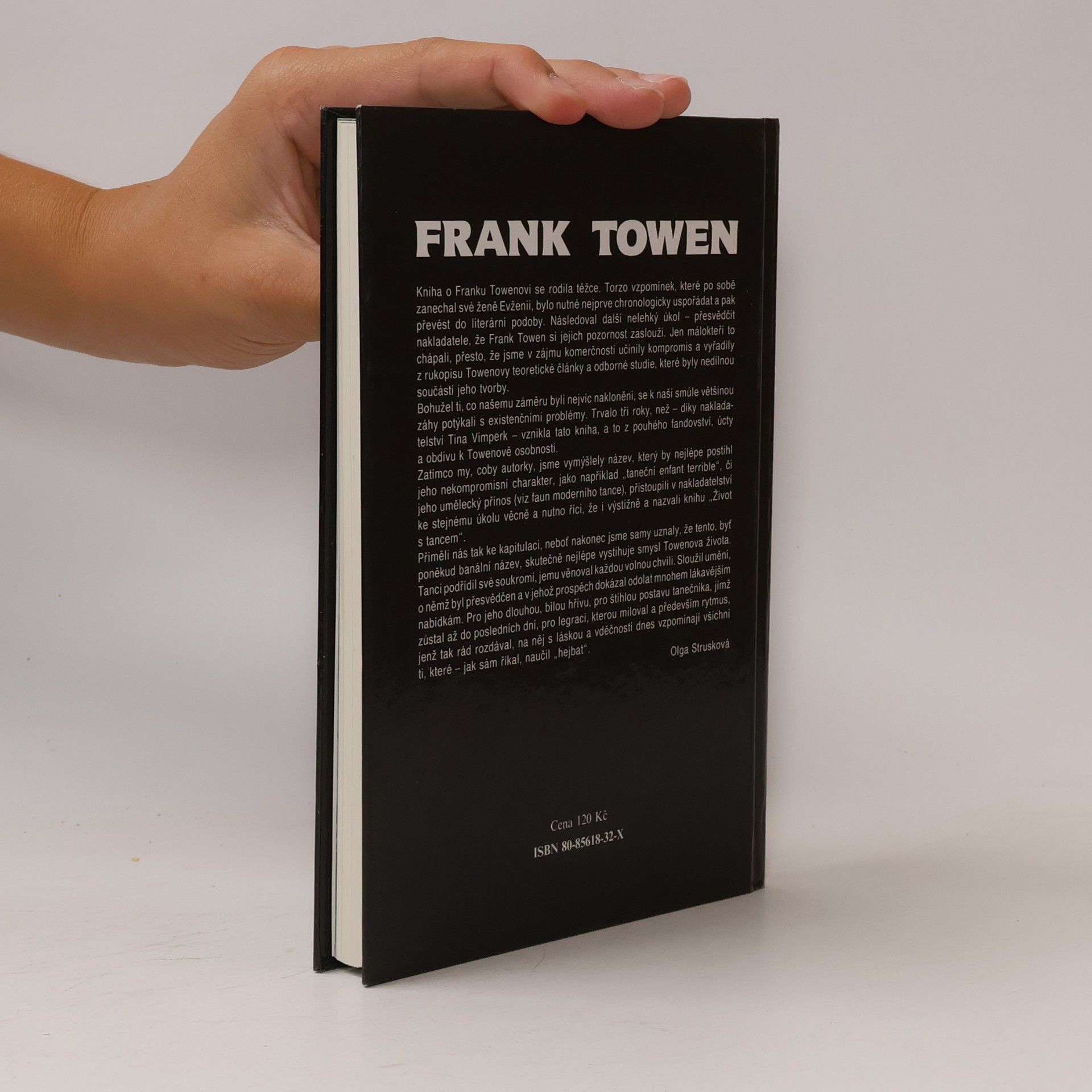 Evženie TomkováTowenová Frank Towen. Život s tancem