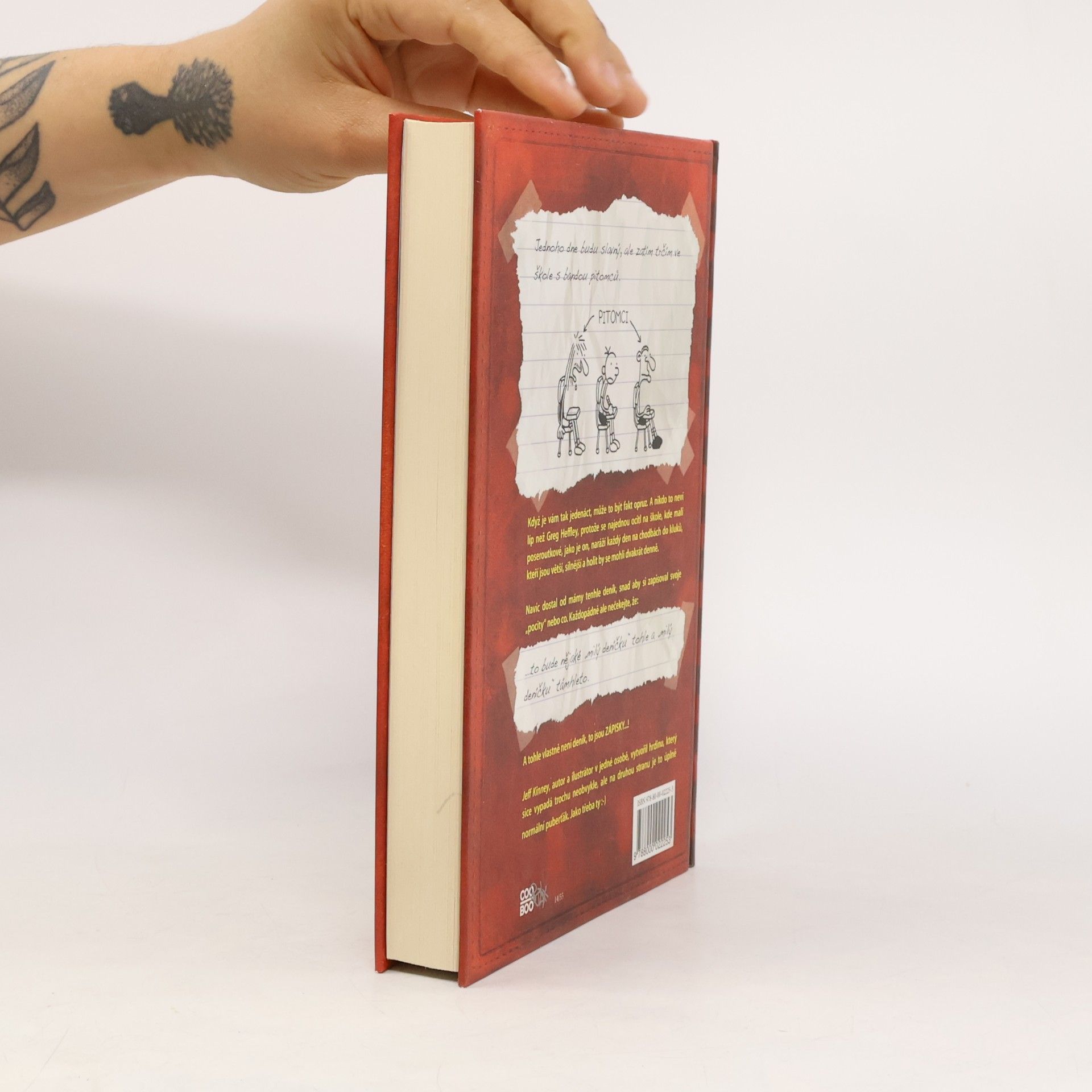 Jeff Kinney Deník malého poseroutky 1