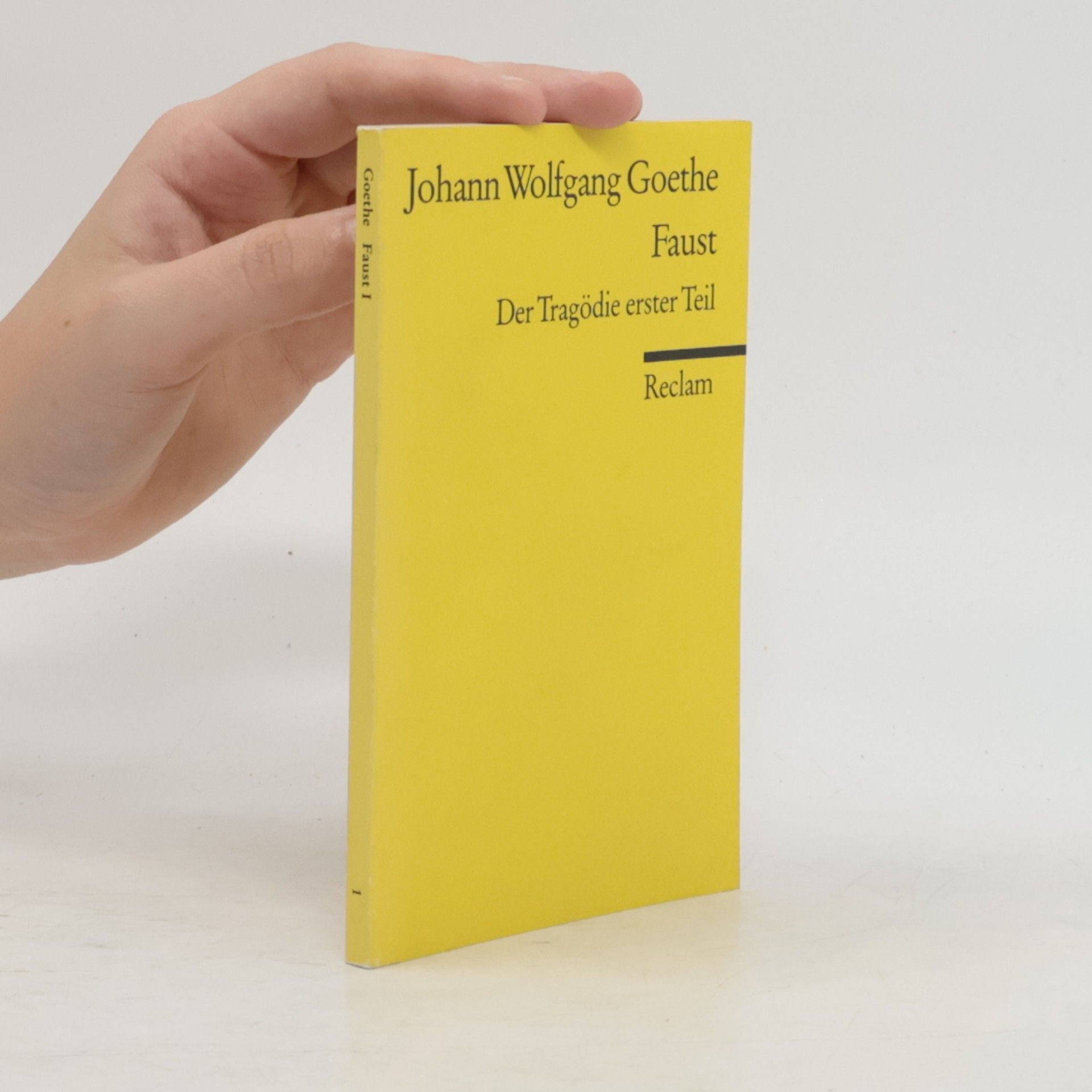 Johann Wolfgang von Goethe Faust : der Tragödie Erster teil