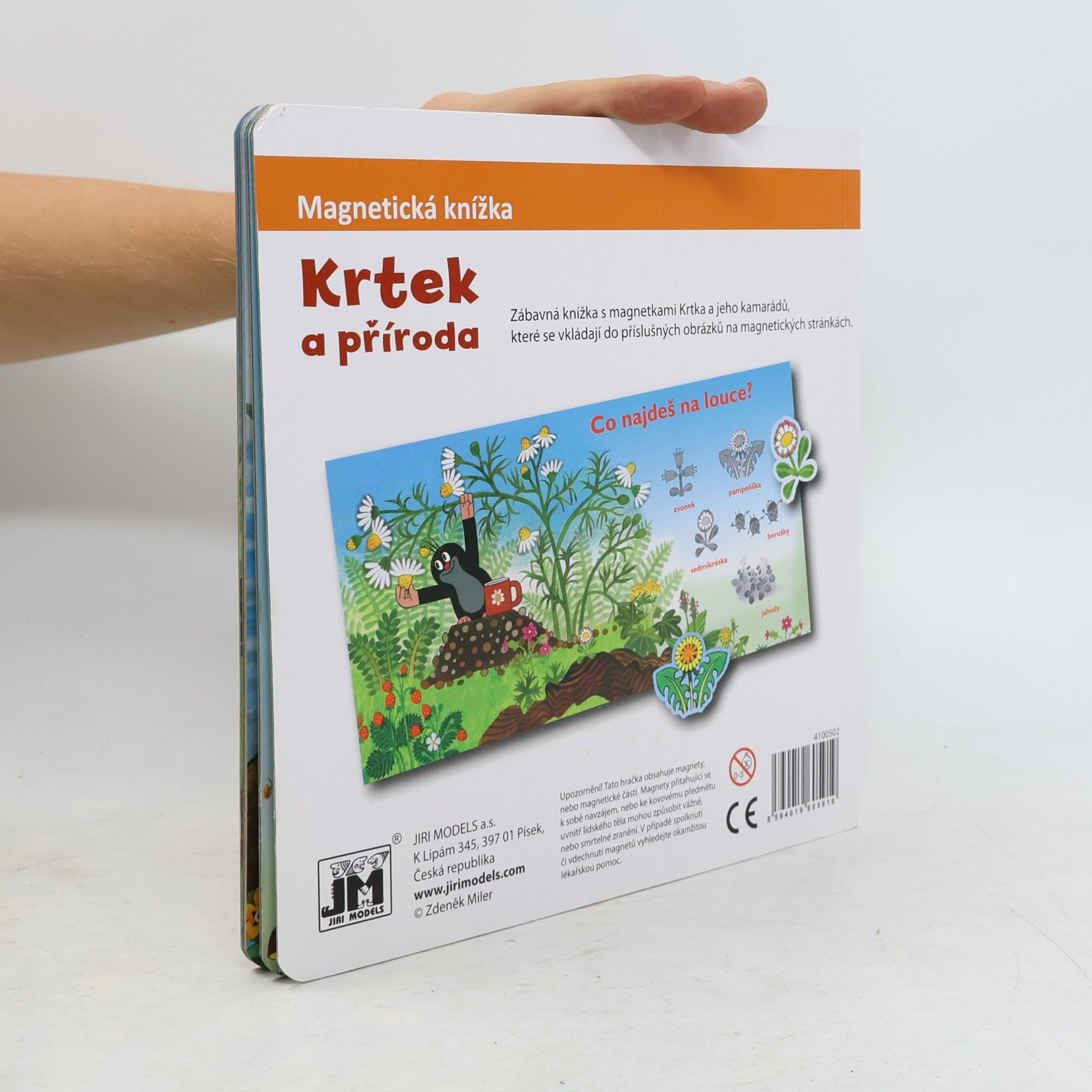 Zdeněk Miler Krtek a příroda. Magnetická knížka