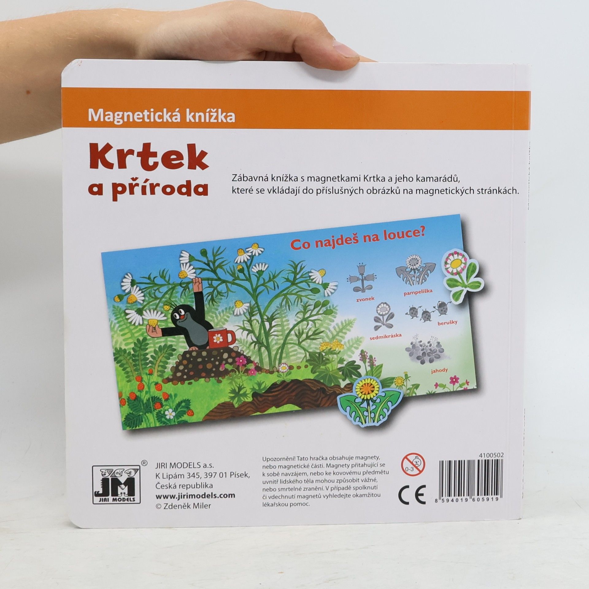 Zdeněk Miler Krtek a příroda. Magnetická knížka