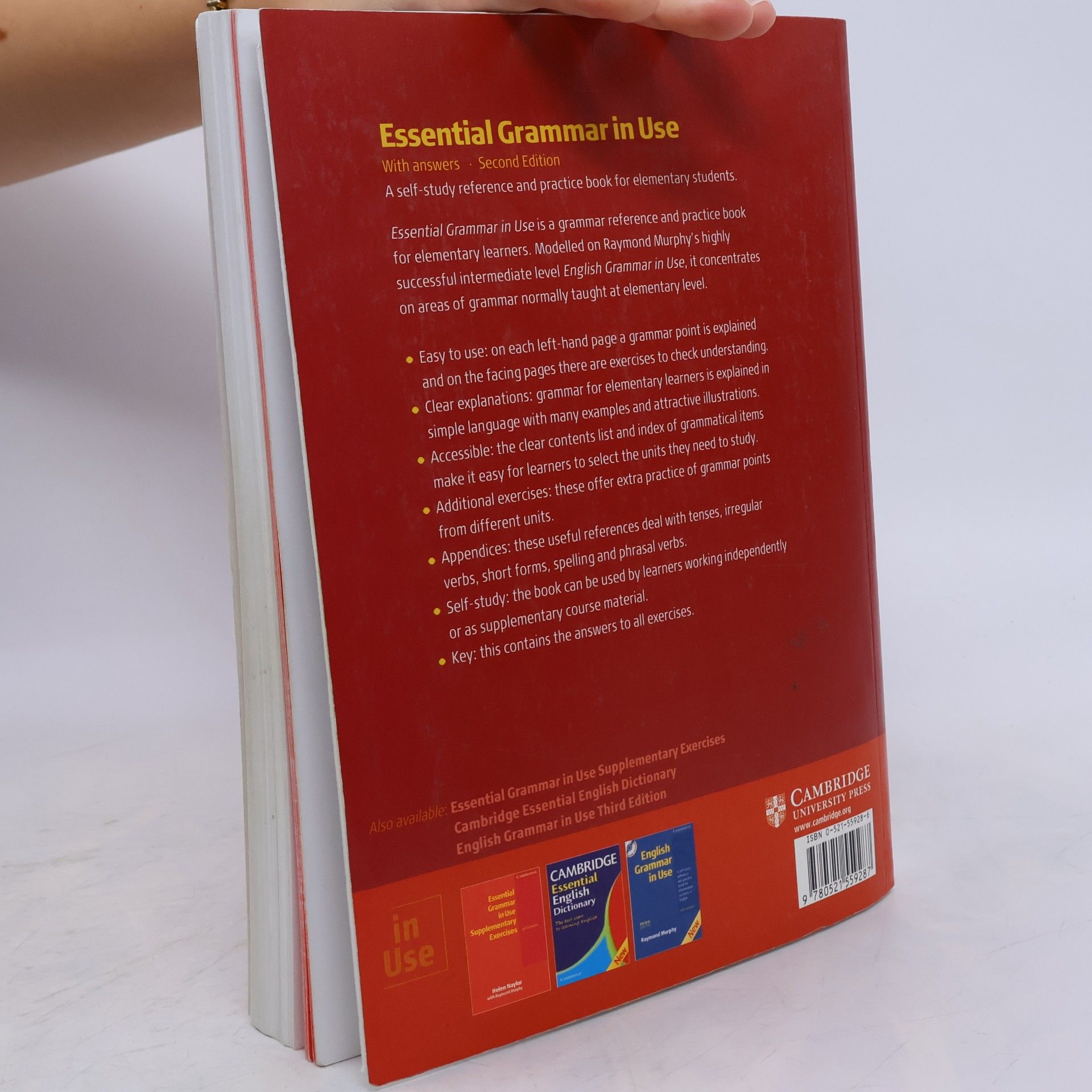 Raymond Murphy Essential Grammar in Use. With answers