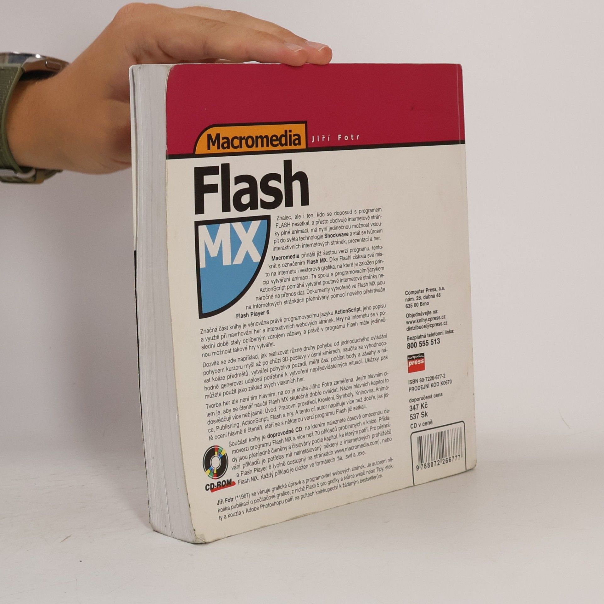 Jiří Fotr Macromedia Flash MX - Podrobná příručka