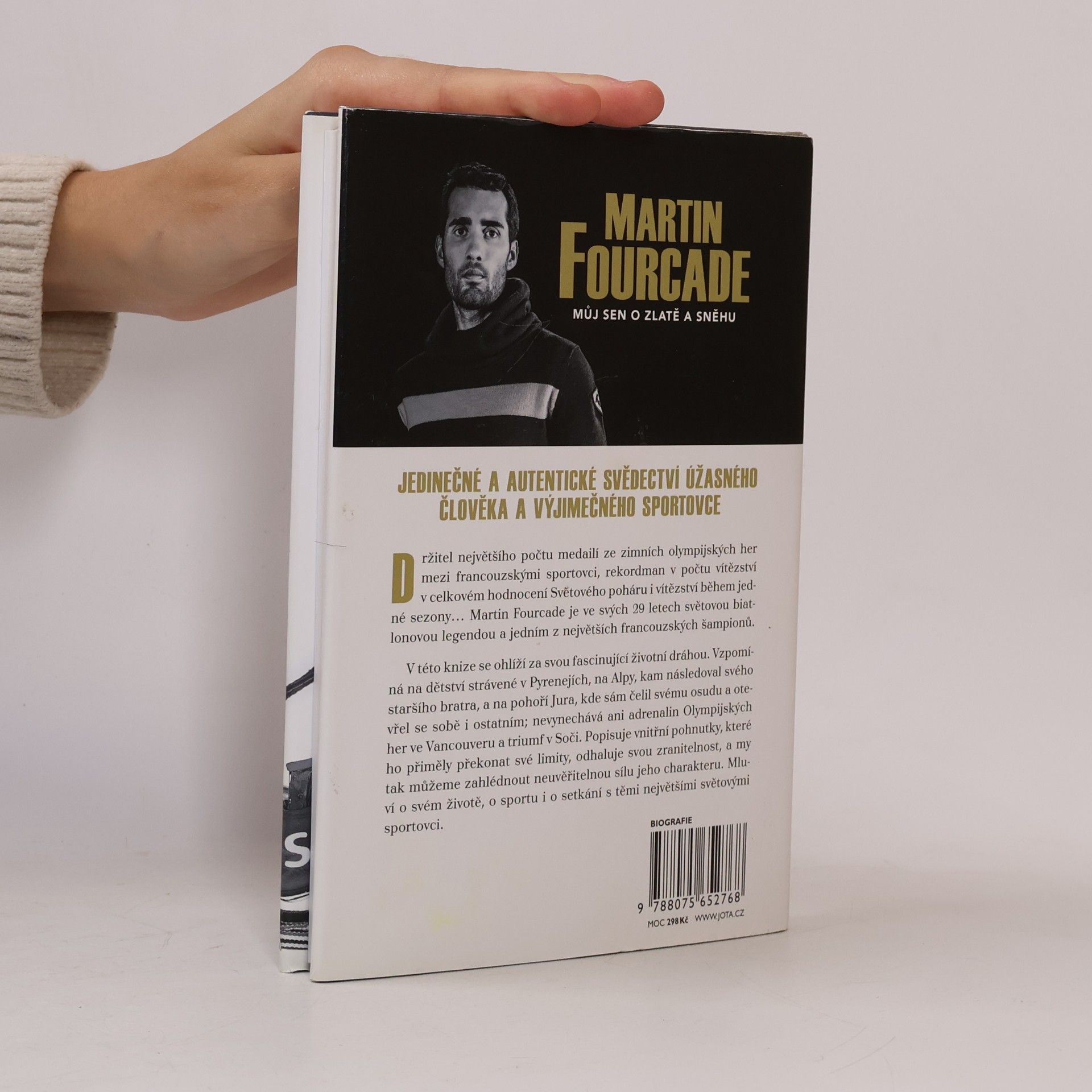 Martin Fourcade Můj sen o zlatě a sněhu