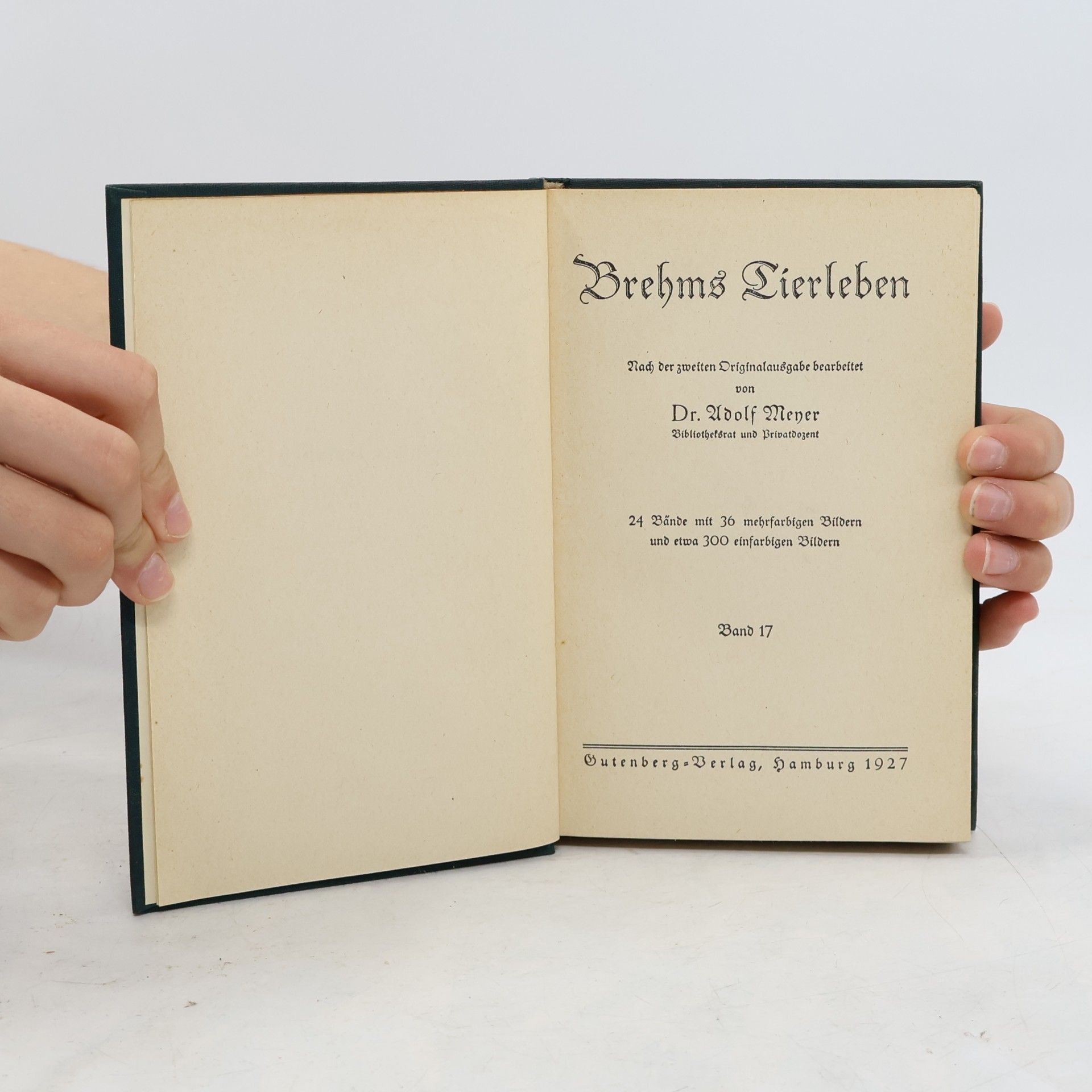 Alfred Edmund Brehm Brehms Tierleben 17