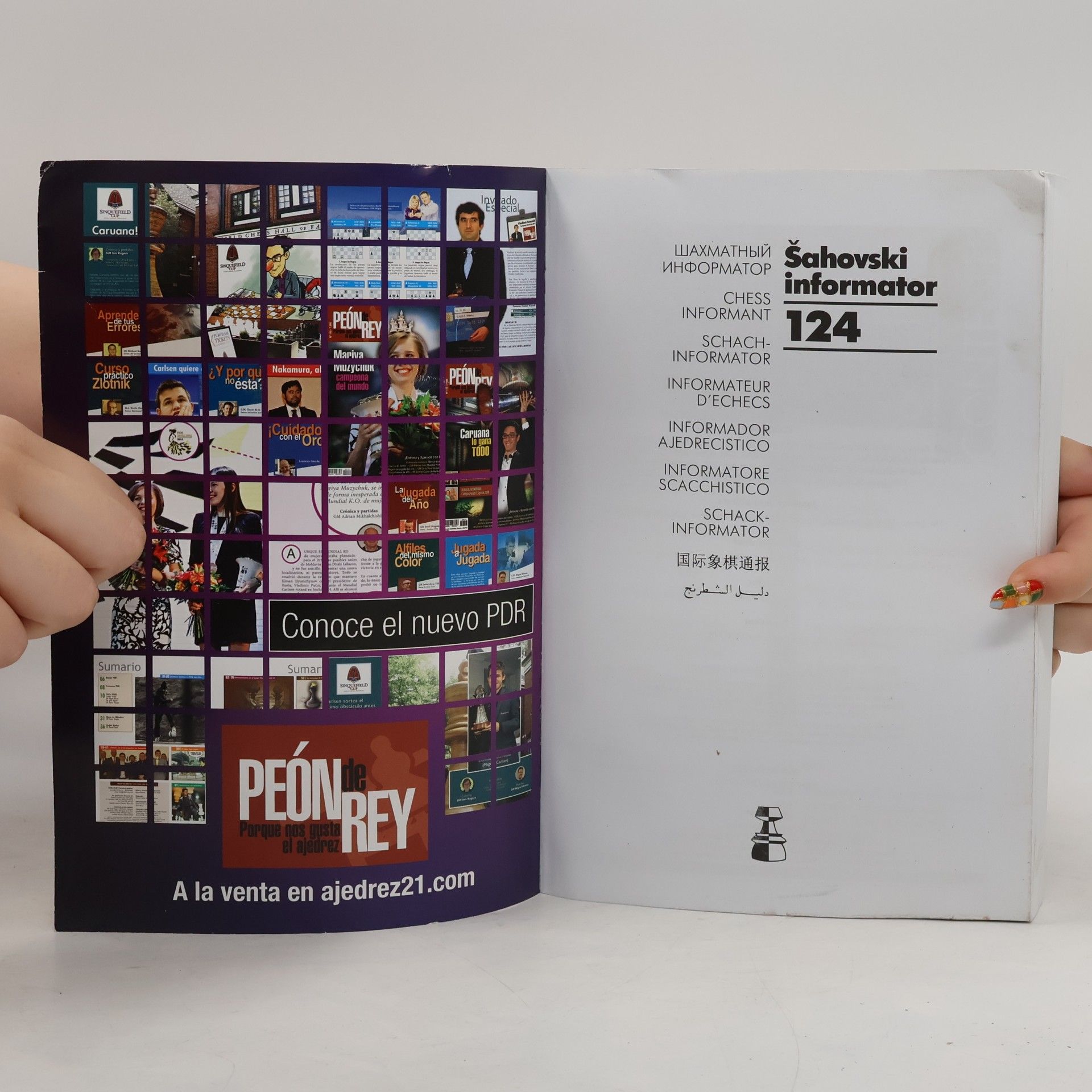 Autorenkollektiv Šahovski informator 124