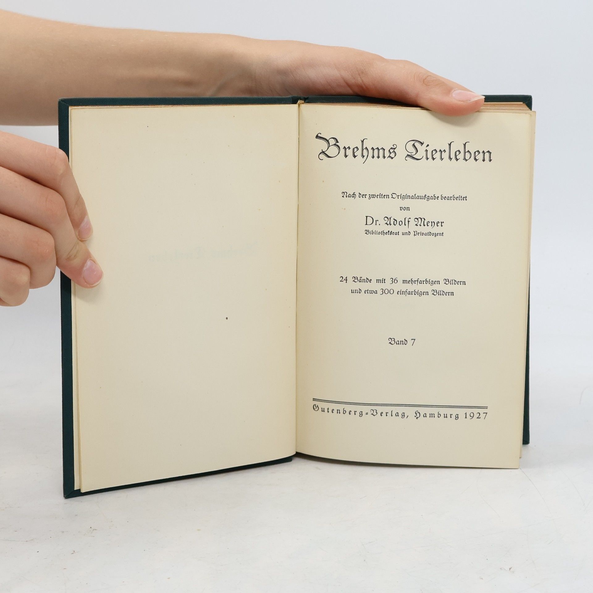 Adolf Meyer Brehms Tierleben 7
