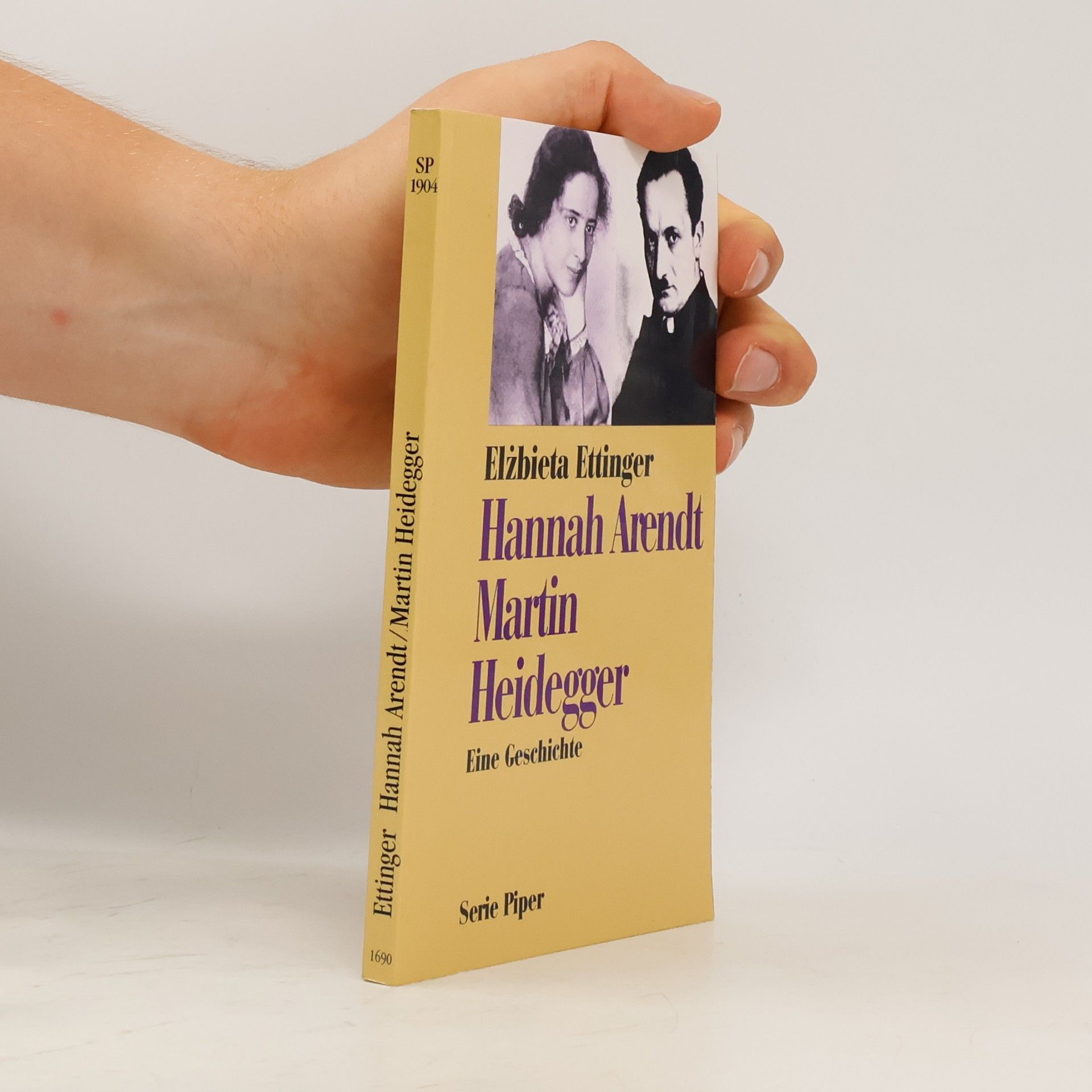 Elzbieta Ettinger Hannah Arendt, Martin Heidegger