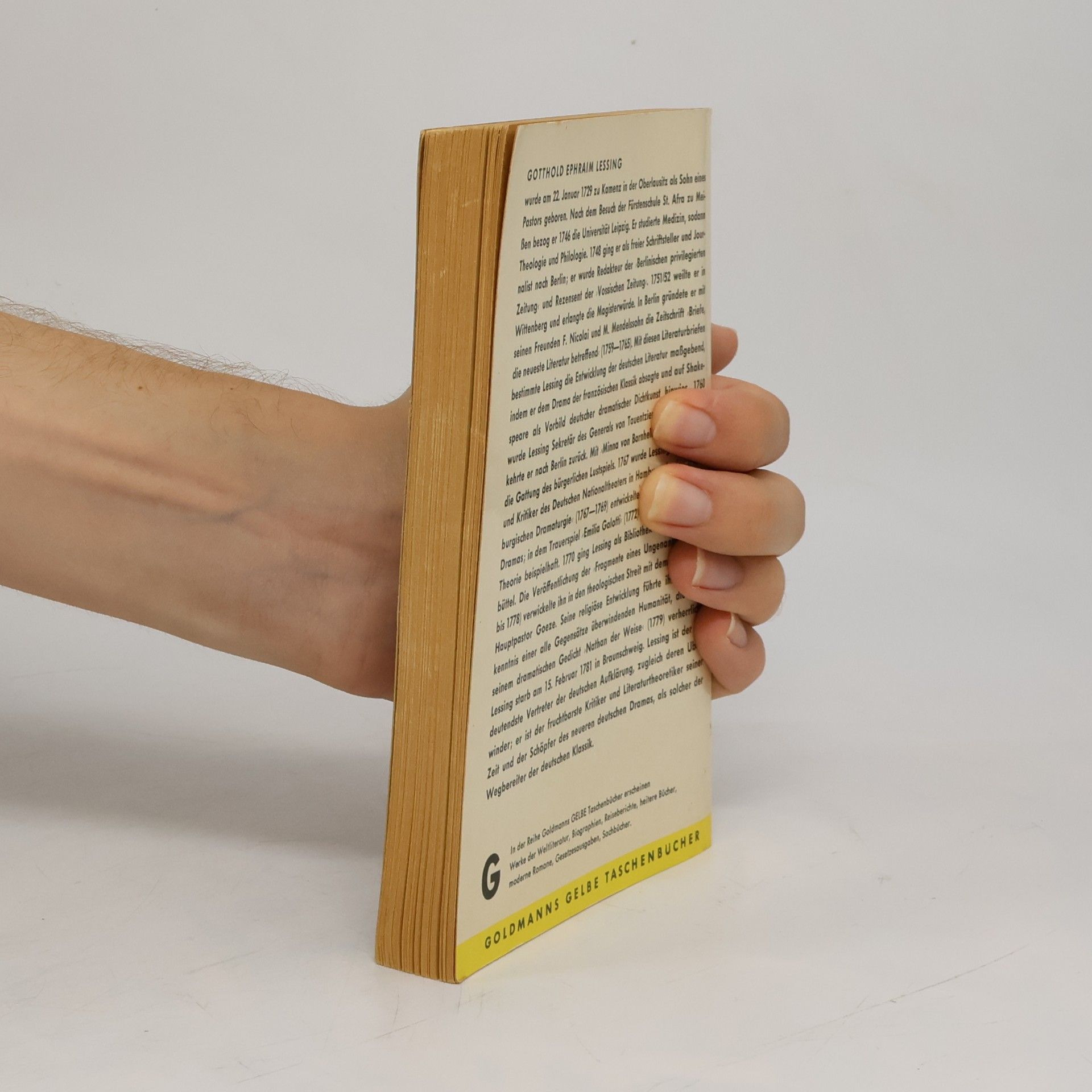 Gotthold Ephraim Lessing Gedichte und Fabeln