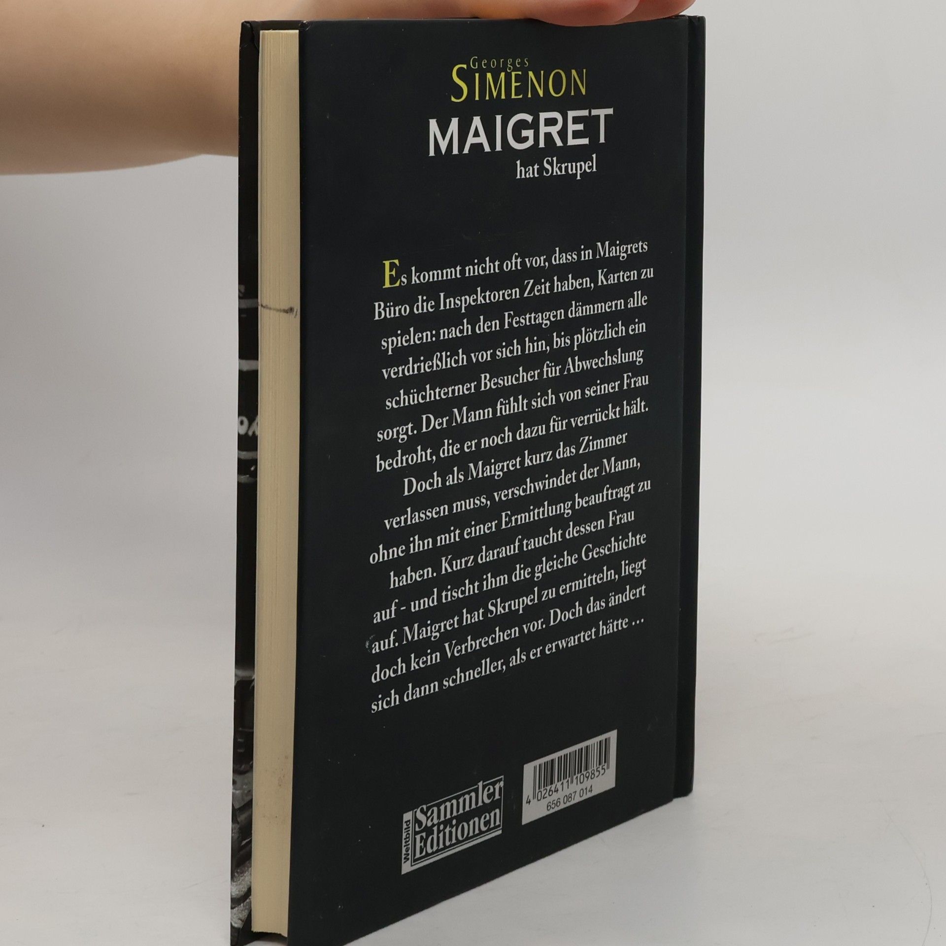Georges Simenon Maigret hat Skrupel