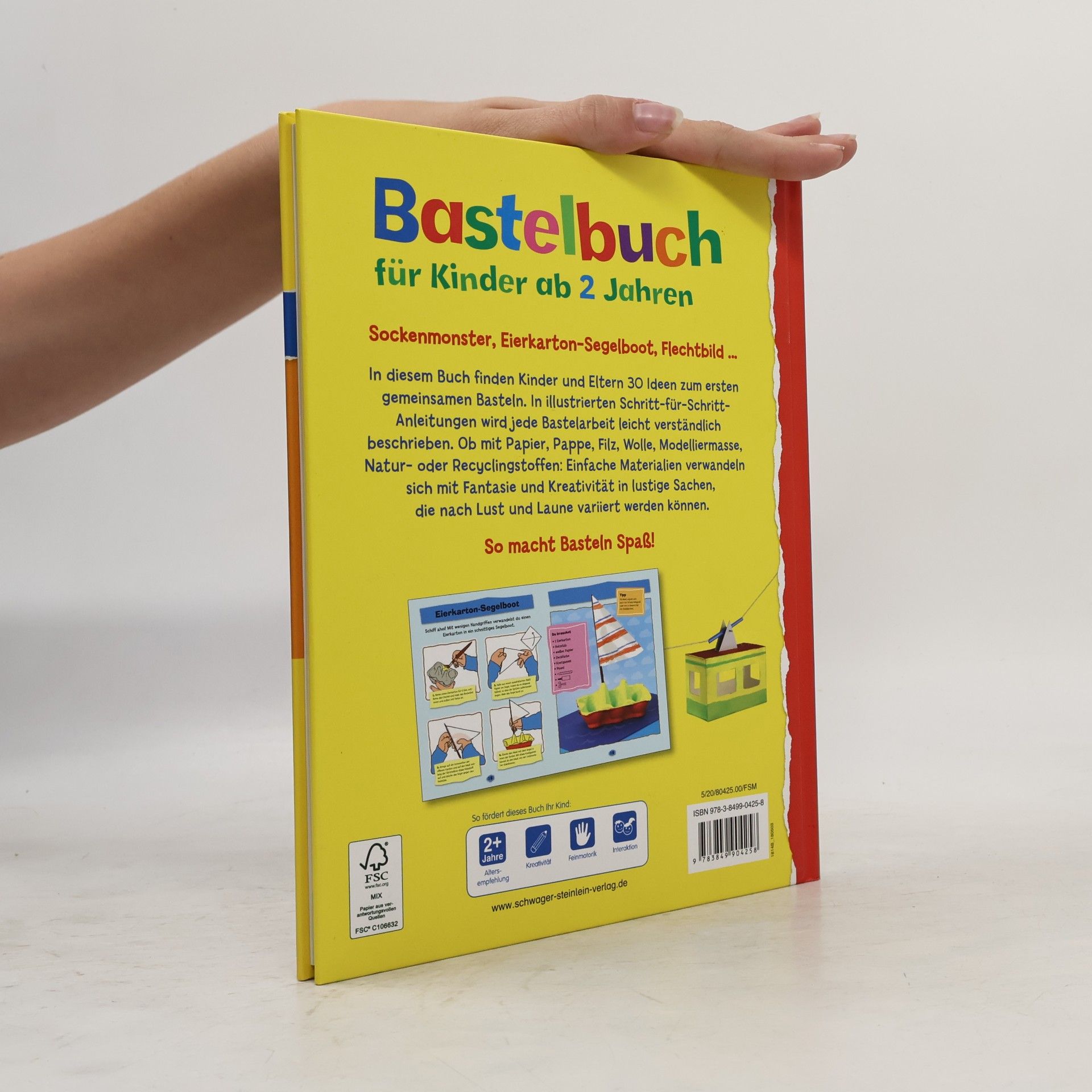 Melina Mörsdorf Bastelbuch für Kinder ab 2 Jahren