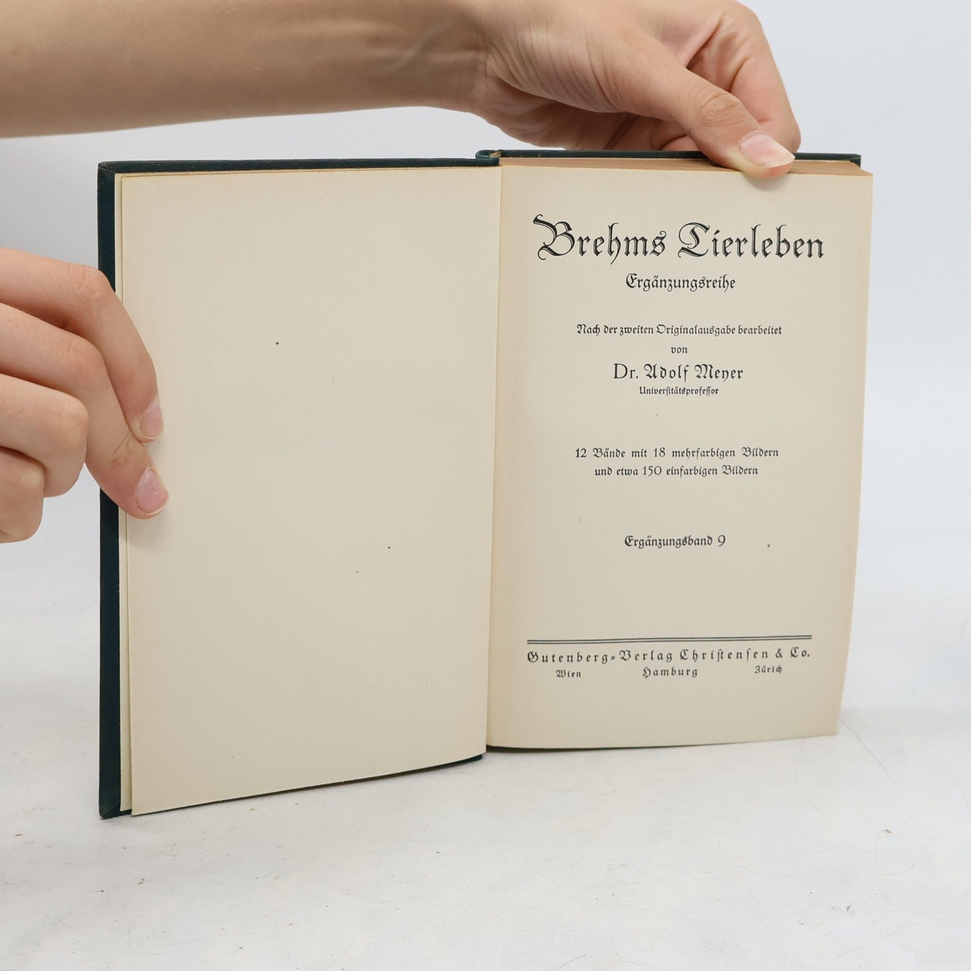 Adolf Meyer Brehms Tierleben