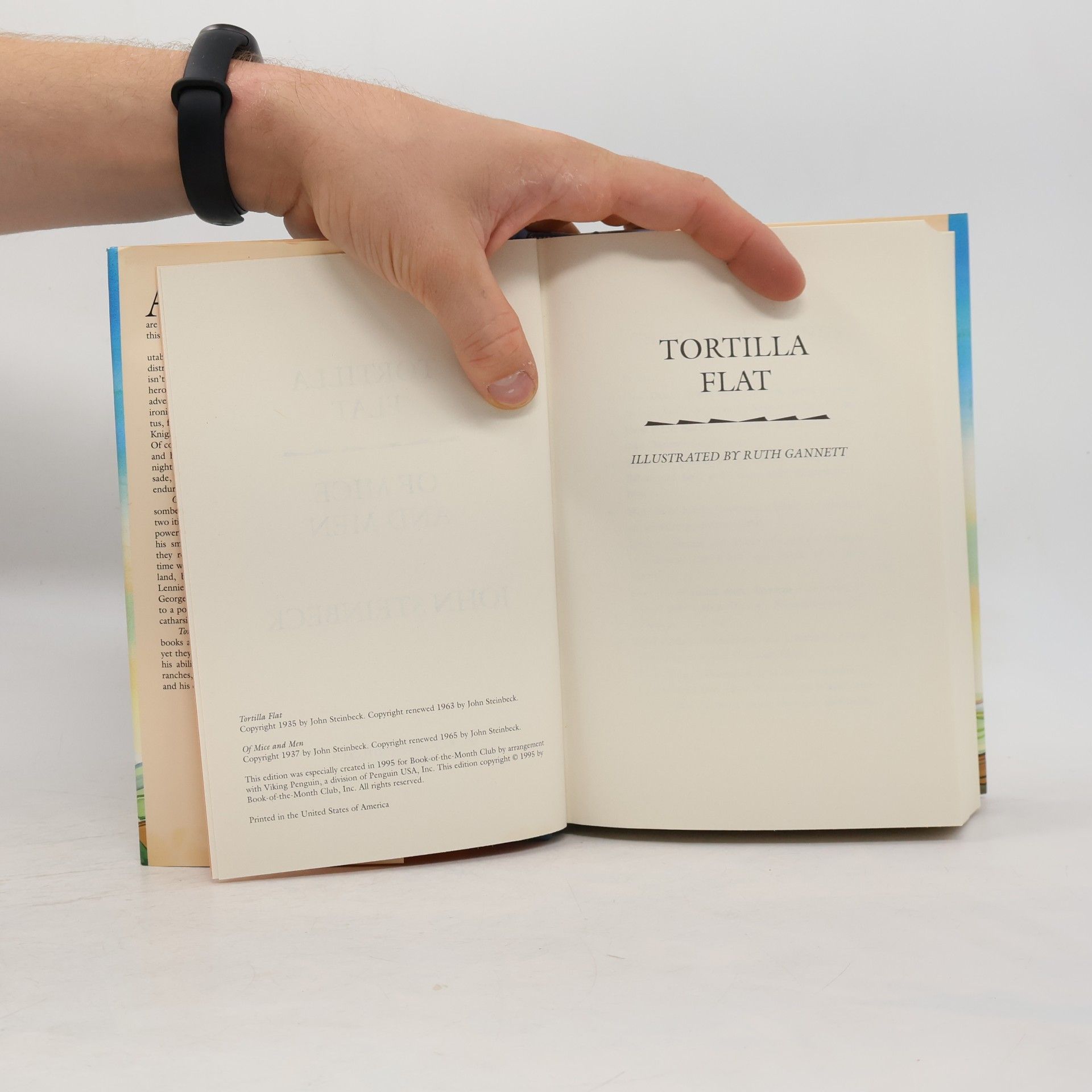John Steinbeck Tortilla Flat. Of Mice and Men