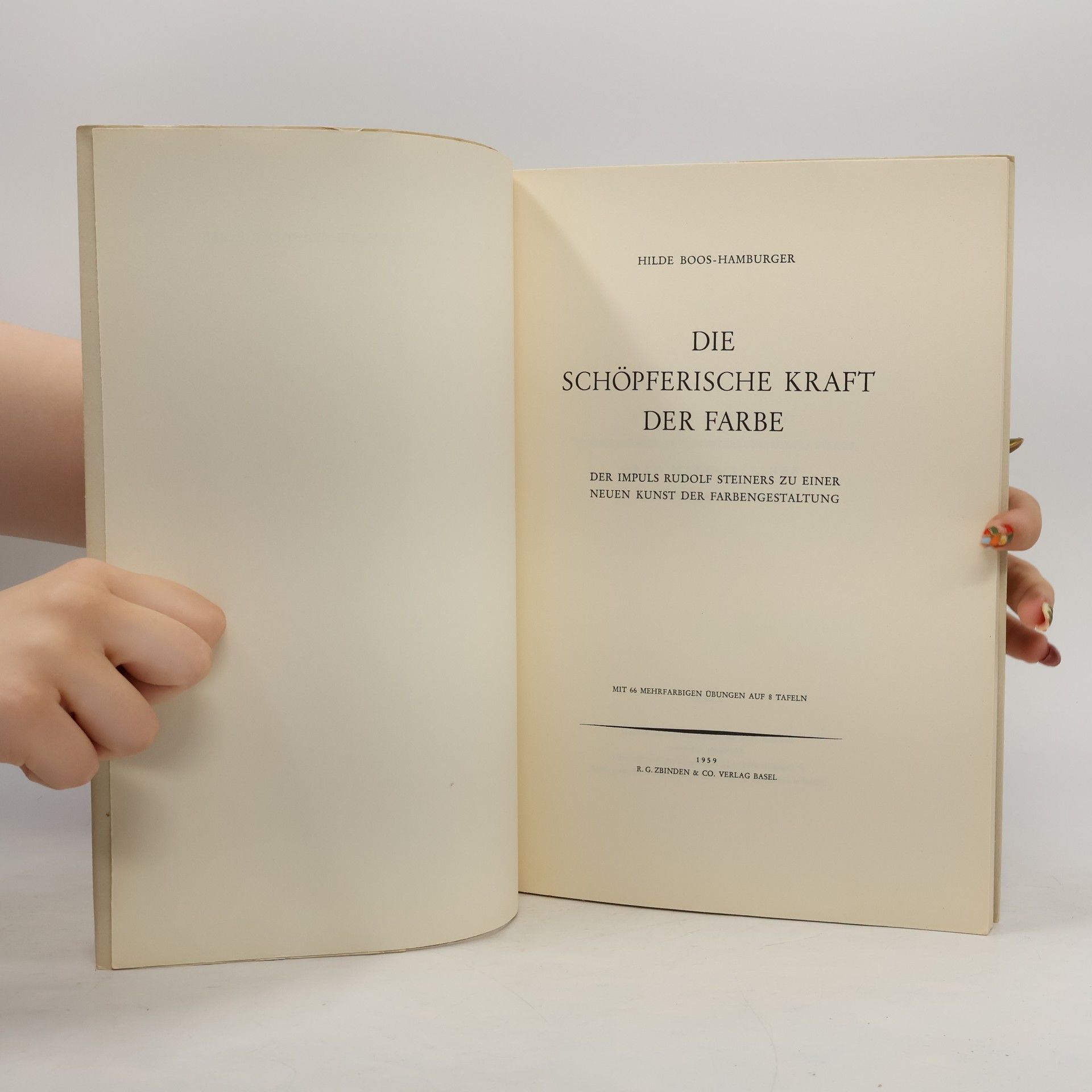 Hilde Boos-Hamburger Die schöpferische Kraft der Farbe
