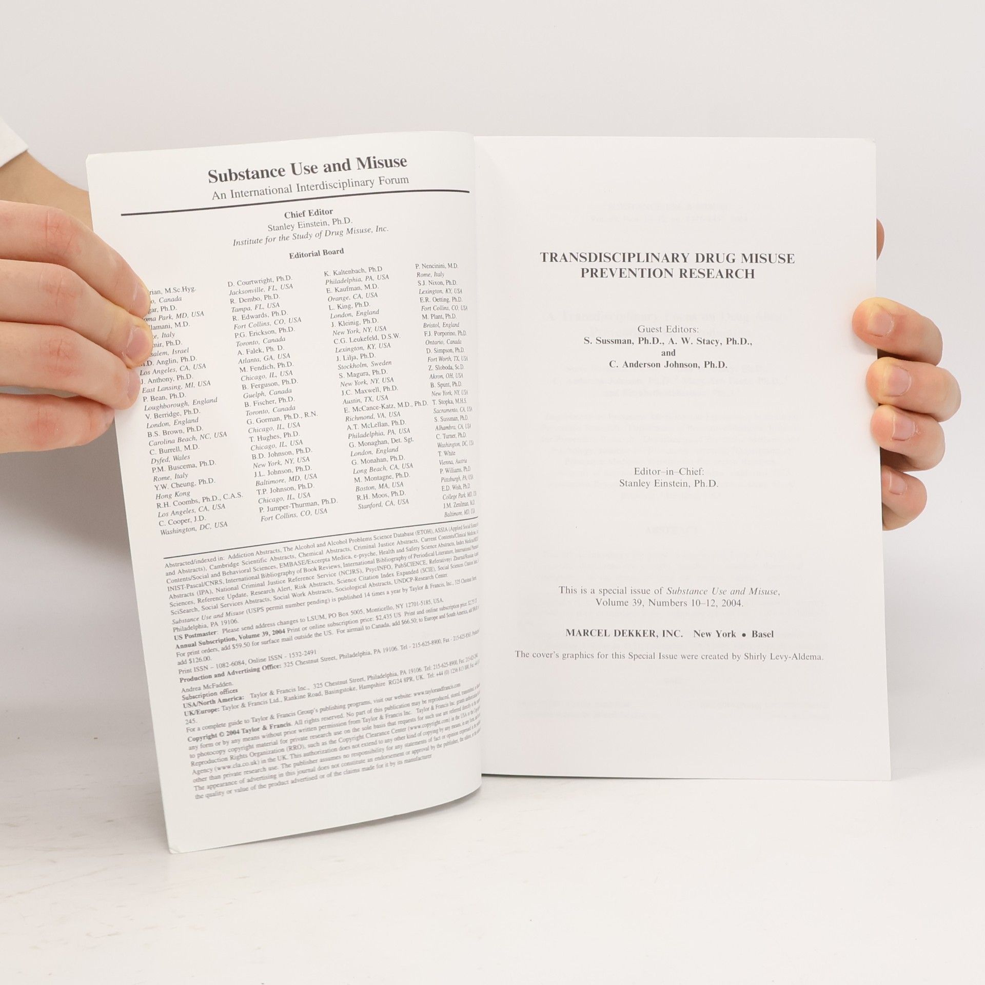 Autorenkollektiv Substance Use & Misuse 10-12