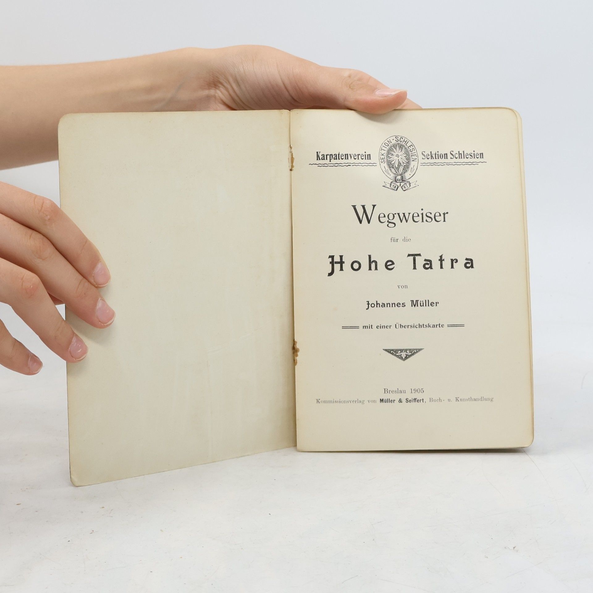 Johannes von Müller Hohe Tatra