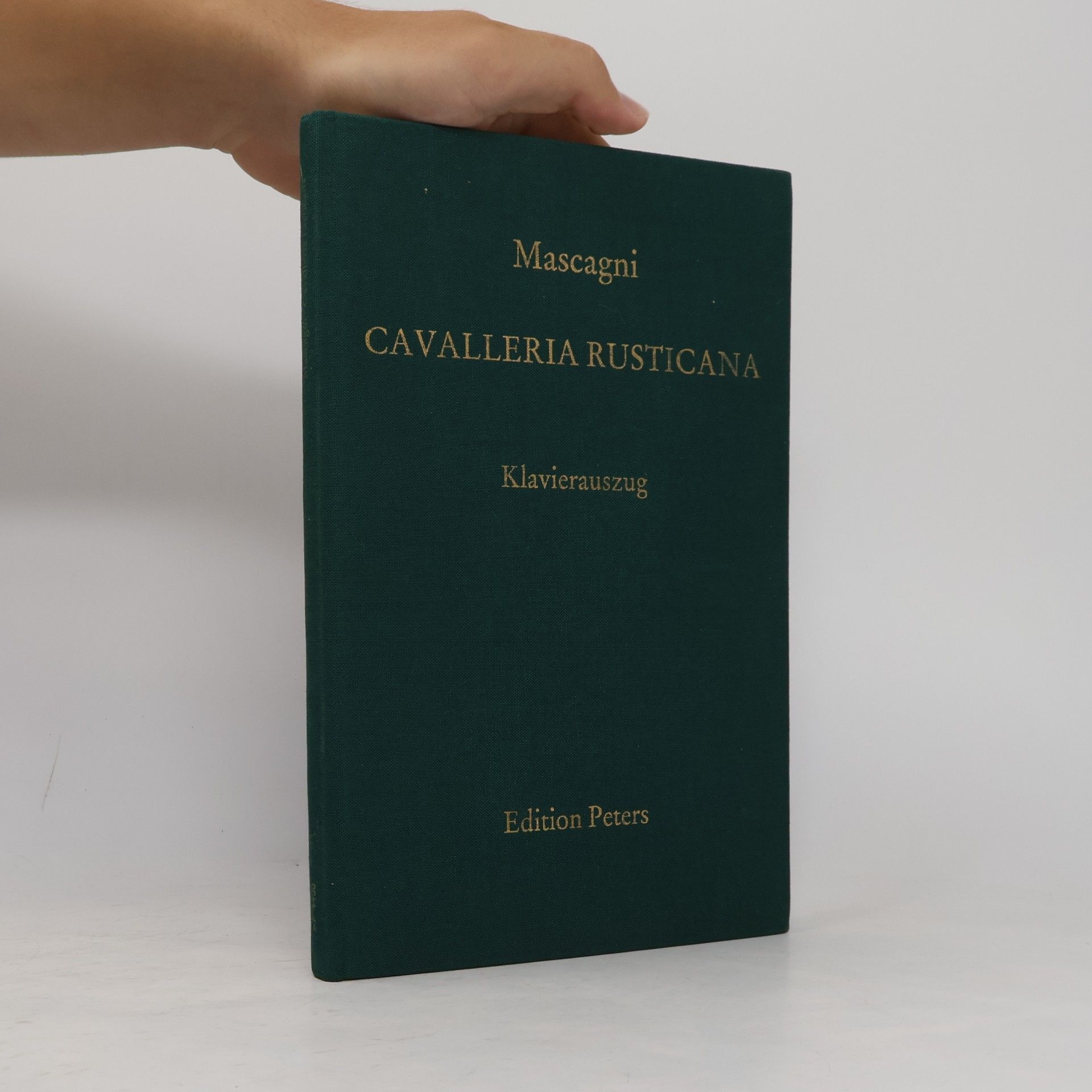 Cavalleria rusticana. Klavierauszug