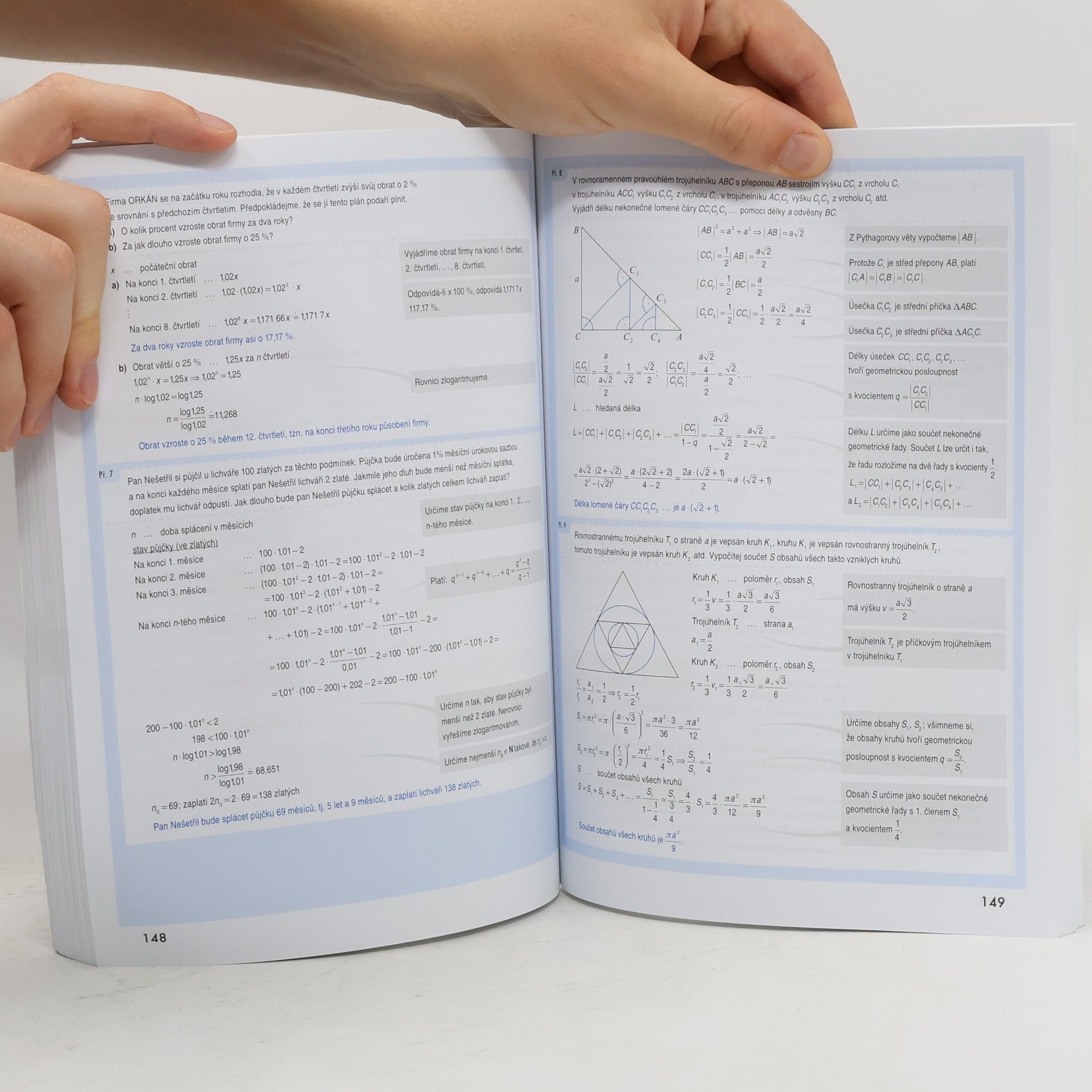 Pavel Boucník Odmaturuj! z matematiky 3. Sbírka řešených příkladů.