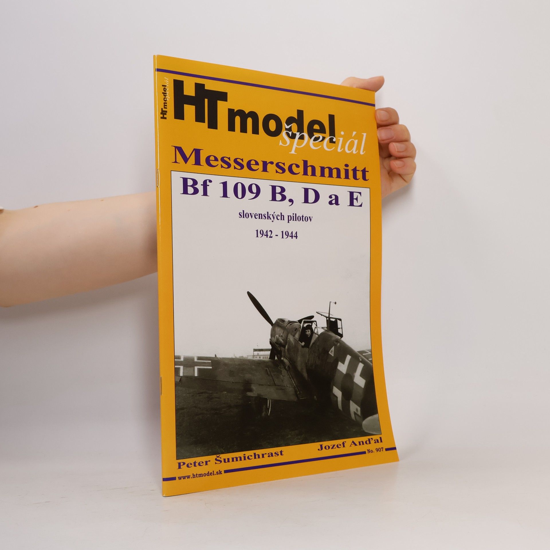 Kolektiv autorů Messerchmitt Bf 109 B, D a E slovenských pilotov 1942-1944