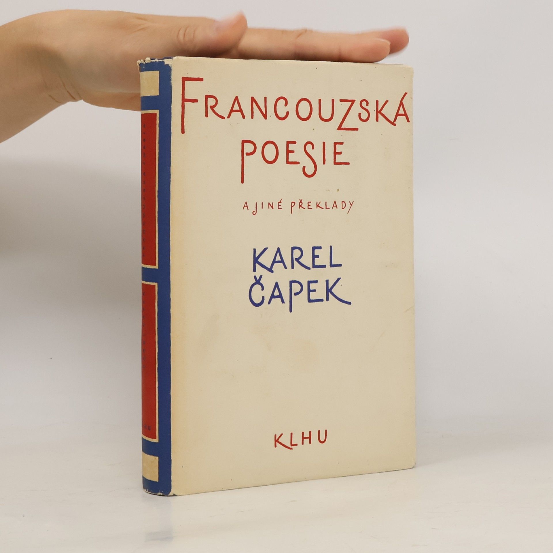 Karel Čapek Francouzská poesie a jiné překlady