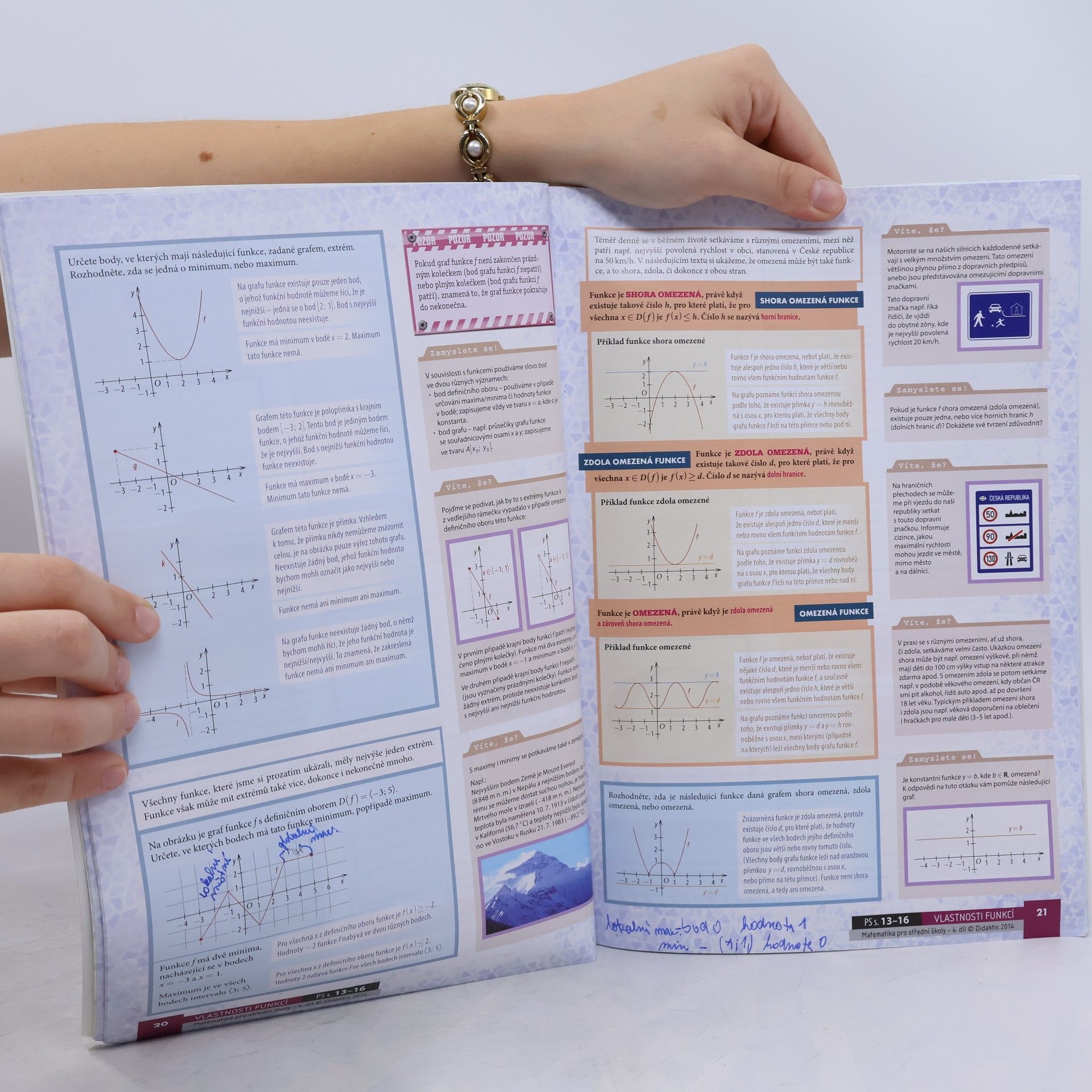 Rita Vémolová Matematika pro střední školy. 4. díl, Funkce I