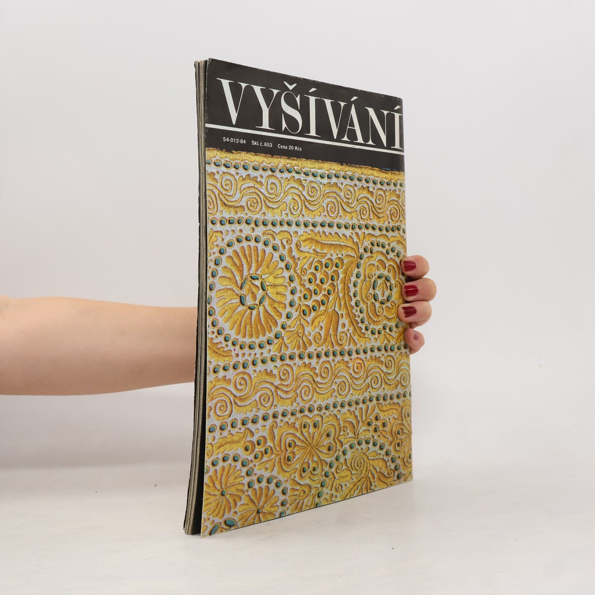 Marie Benešová Vyšívání: Vyšívání rišelie, dírkované, pavoučků a knoflíků (5.díl)