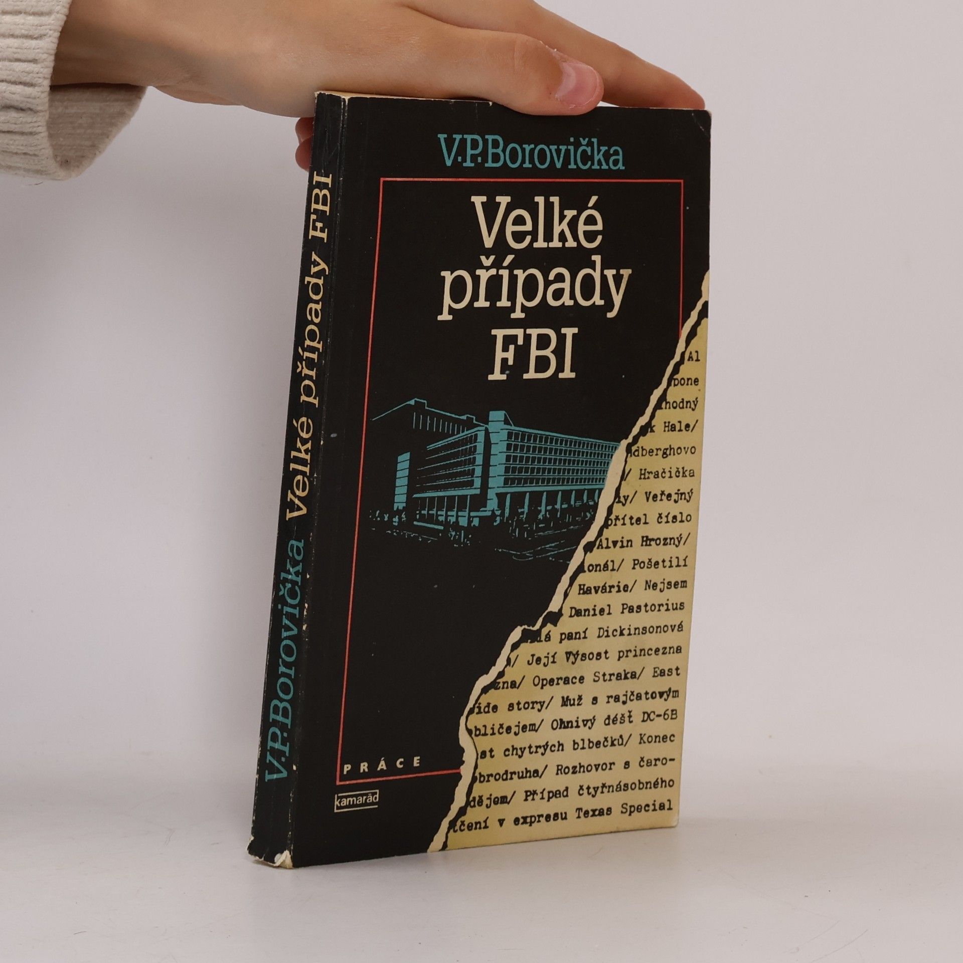 Václav Pavel Borovička Velké případy FBI