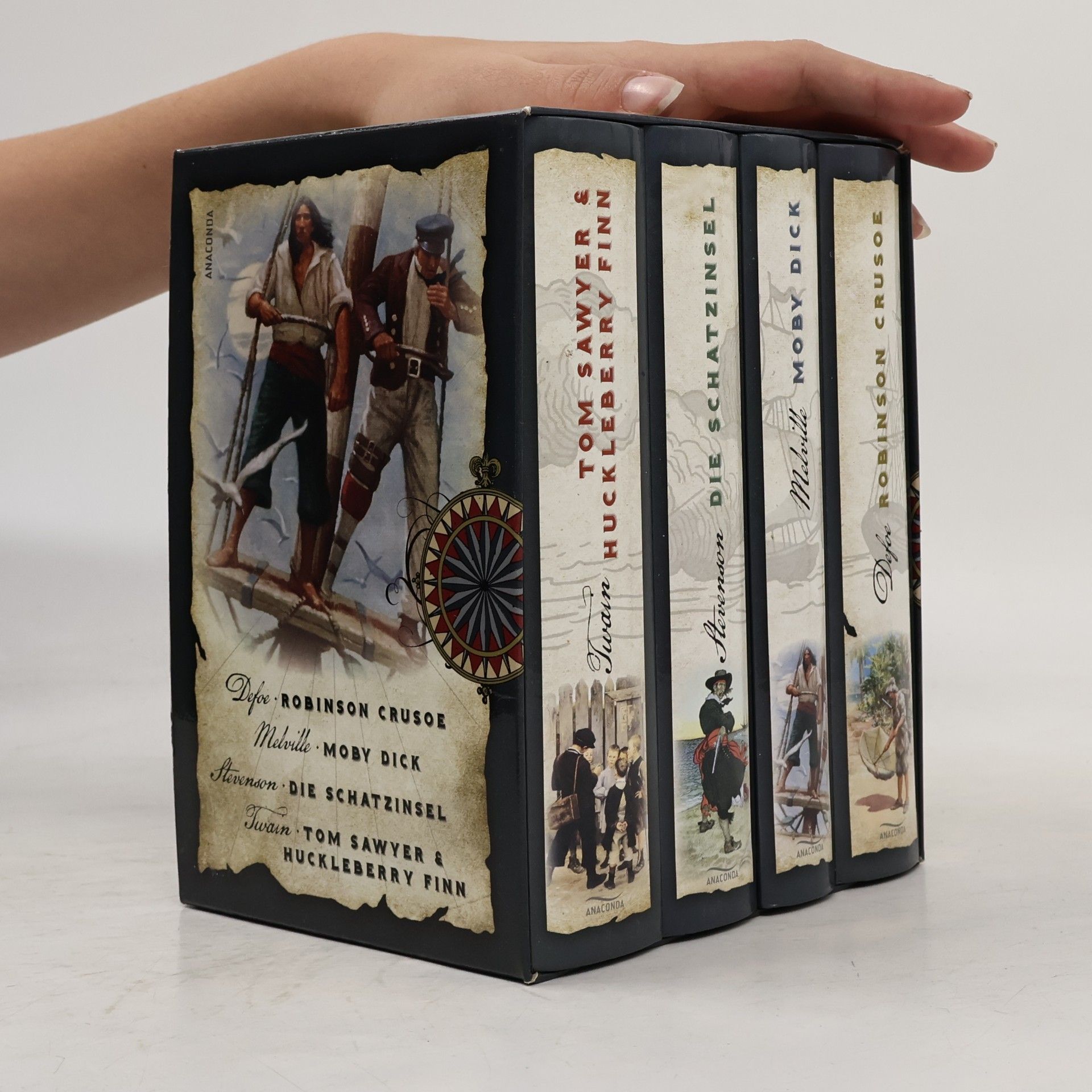 Herman Melville Die großen Klassiker der Abenteuerliteratur 1-4