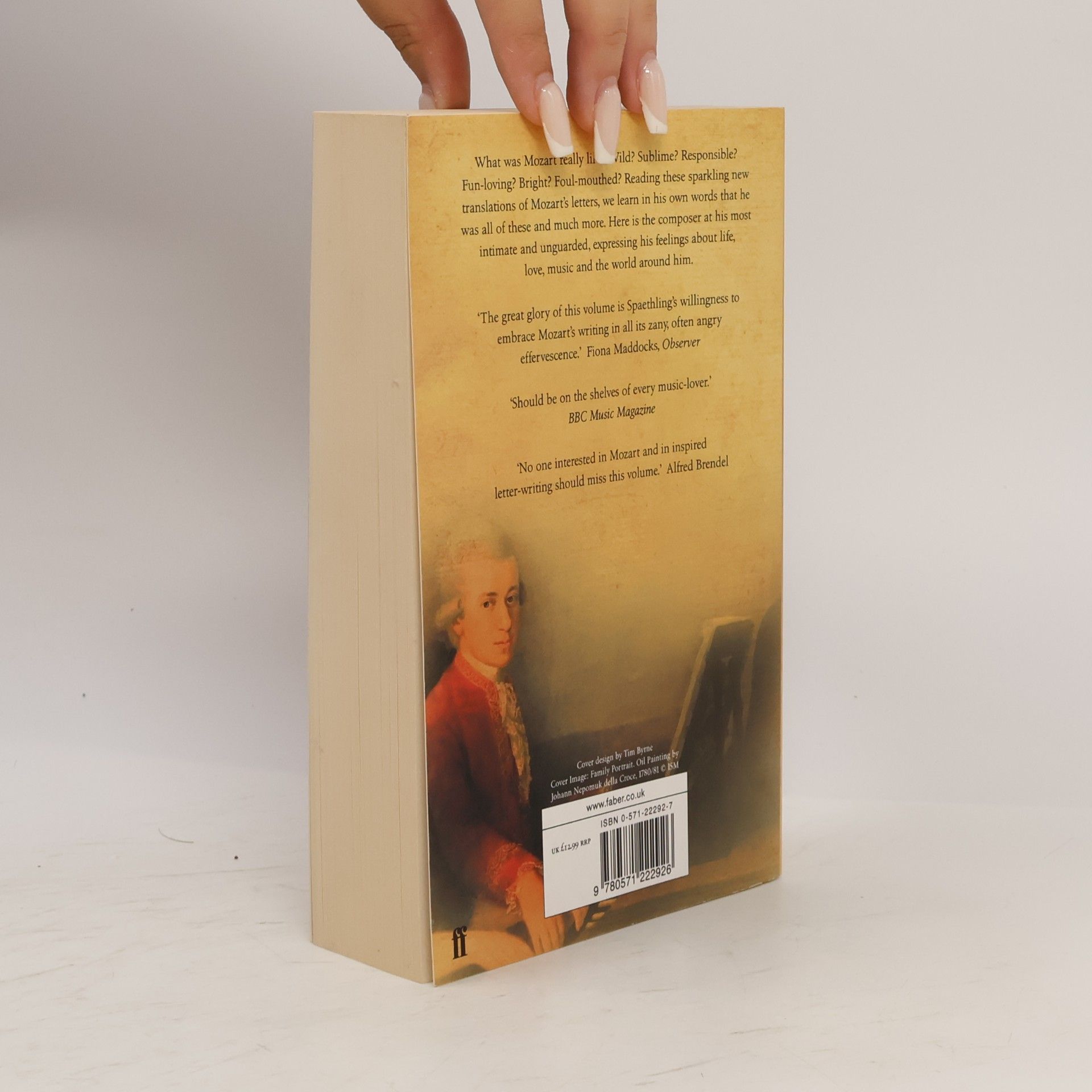 Robert Spaethling Mozart's Letters, Mozart's Life